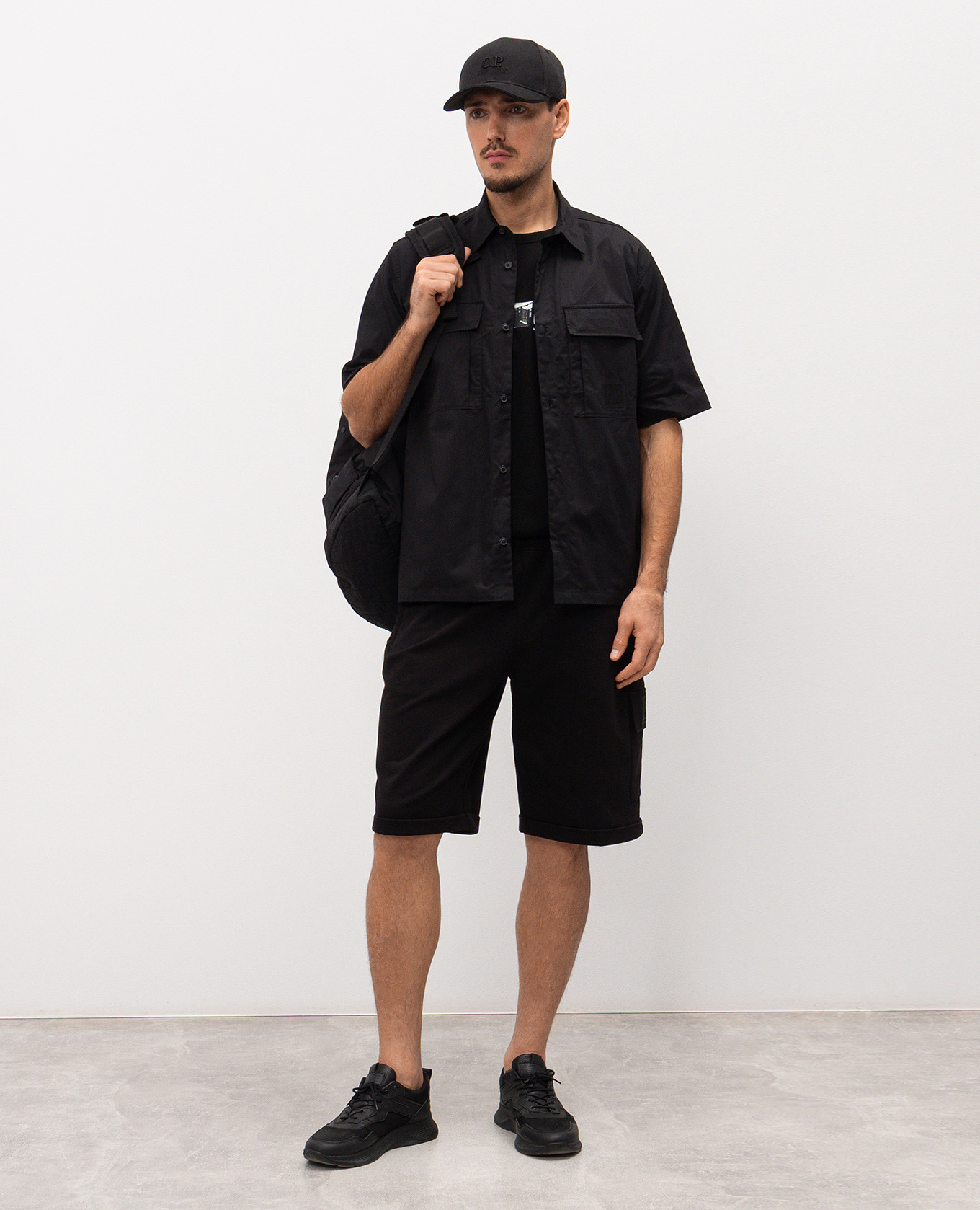Black shirt with logo C.P. Company Metropolis
Black shirt with logo C.P. Company Metropolis