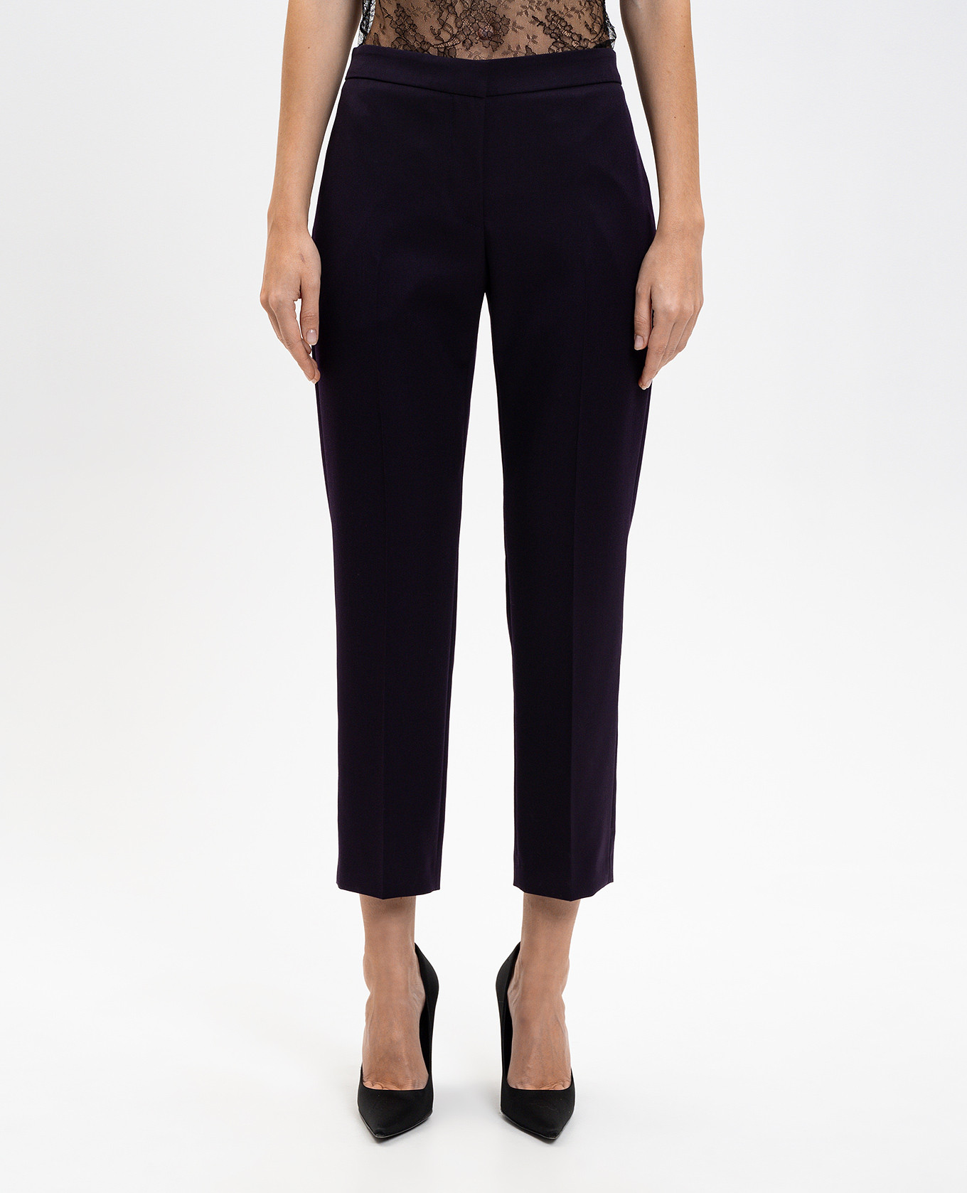Purple wool pants Alexander McQueen, Violet
Purple wool pants Alexander McQueen, Violet