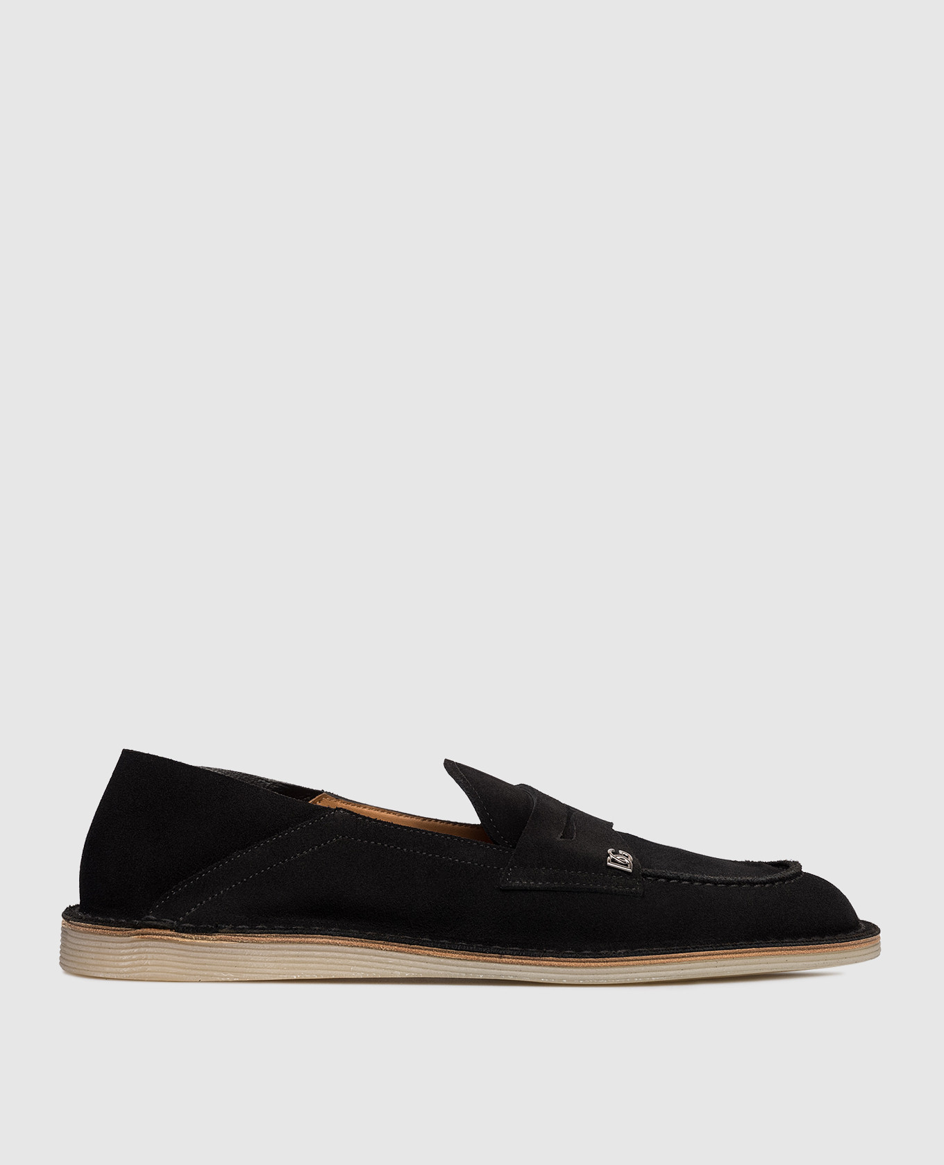 Black suede slip-ons with DG logo monogram Dolce&Gabbana
Black suede slip-ons with DG logo monogram Dolce&Gabbana