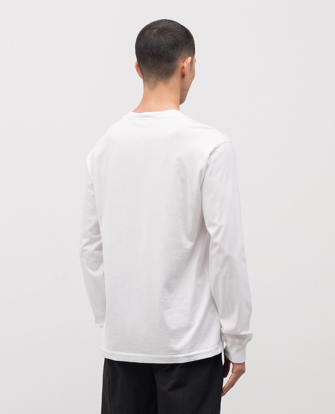 White long sleeve with logo patch Stone Island
White long sleeve with logo patch Stone Island