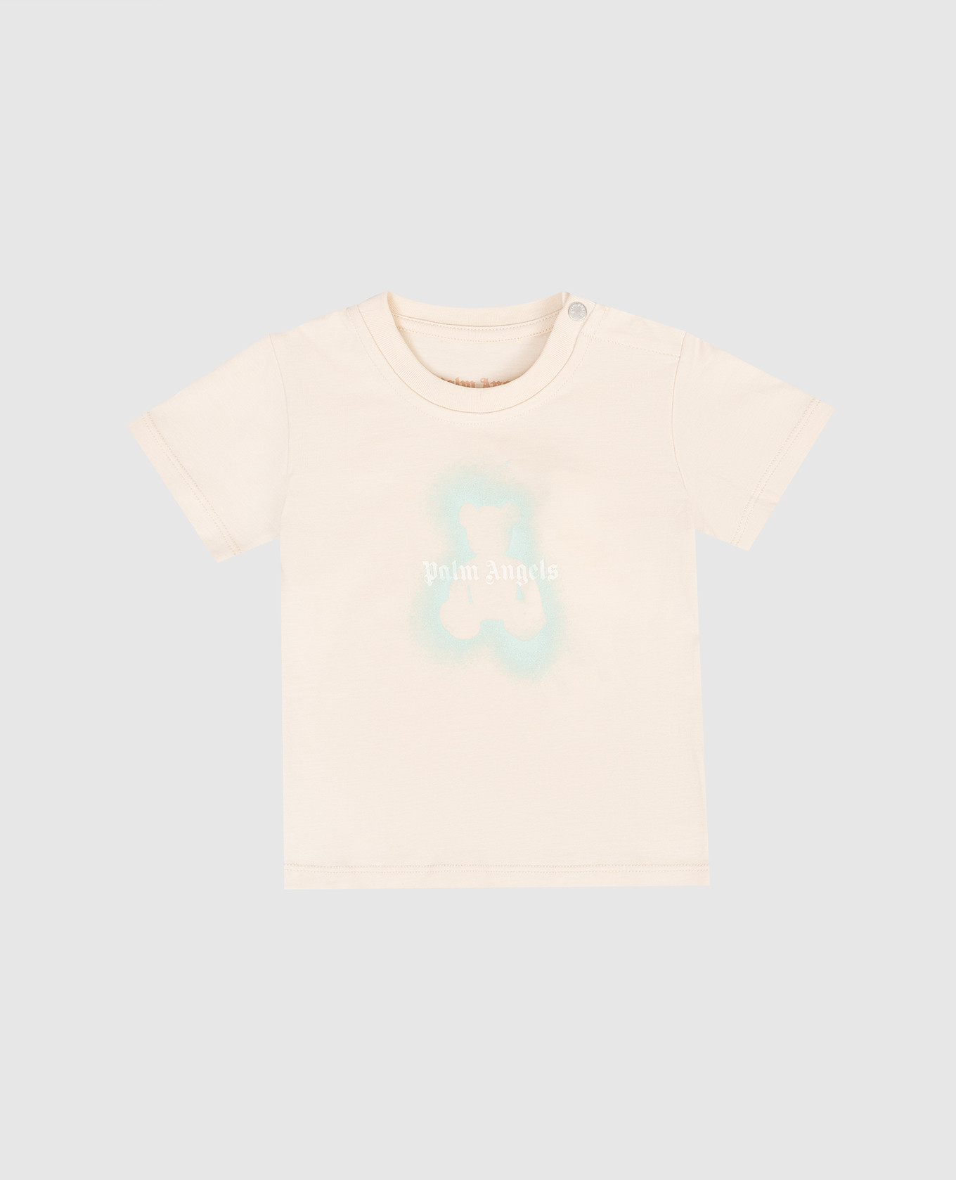Children's ivory T-shirt with Spray Bear print Palm Angels, Beige
Children's ivory T-shirt with Spray Bear print Palm Angels, Beige