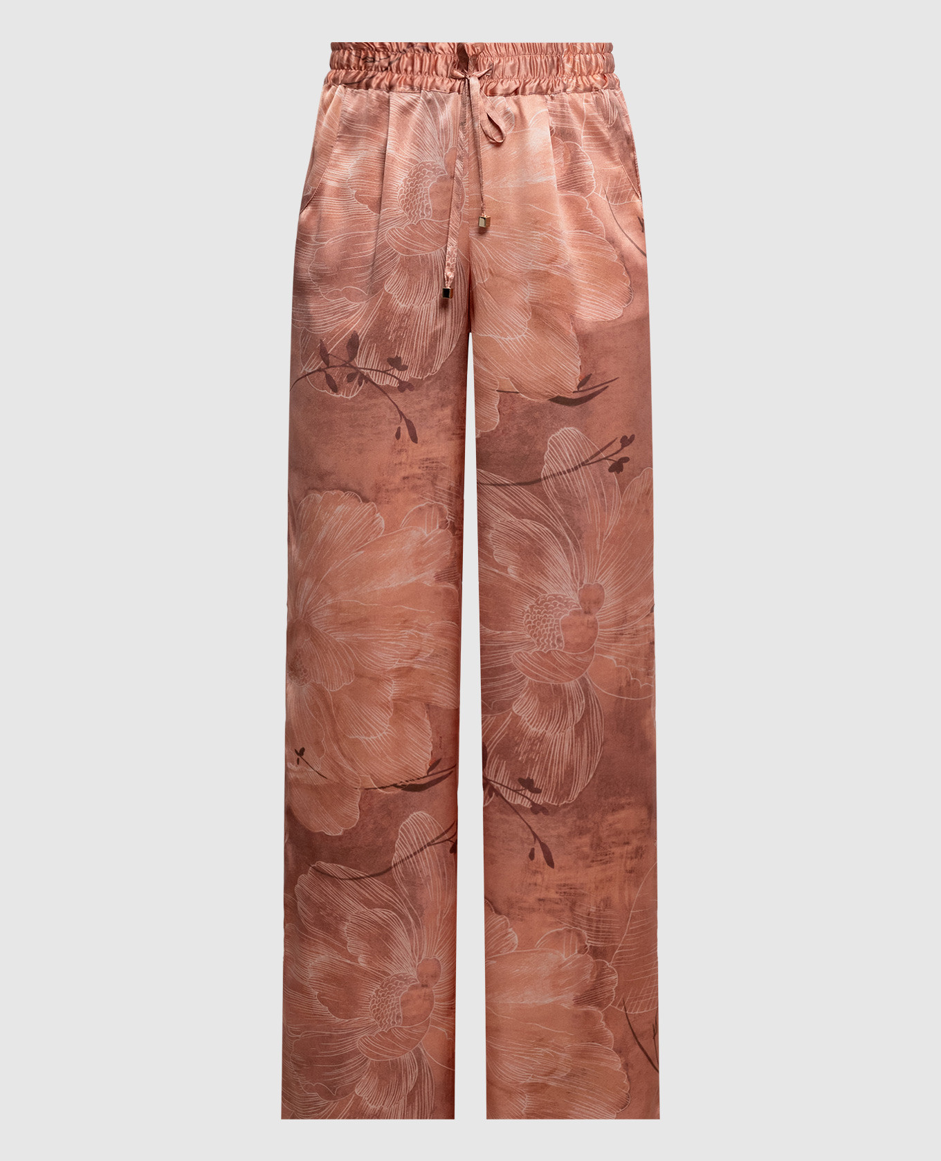 Pink silk pants with floral print Kiton
Pink silk pants with floral print Kiton