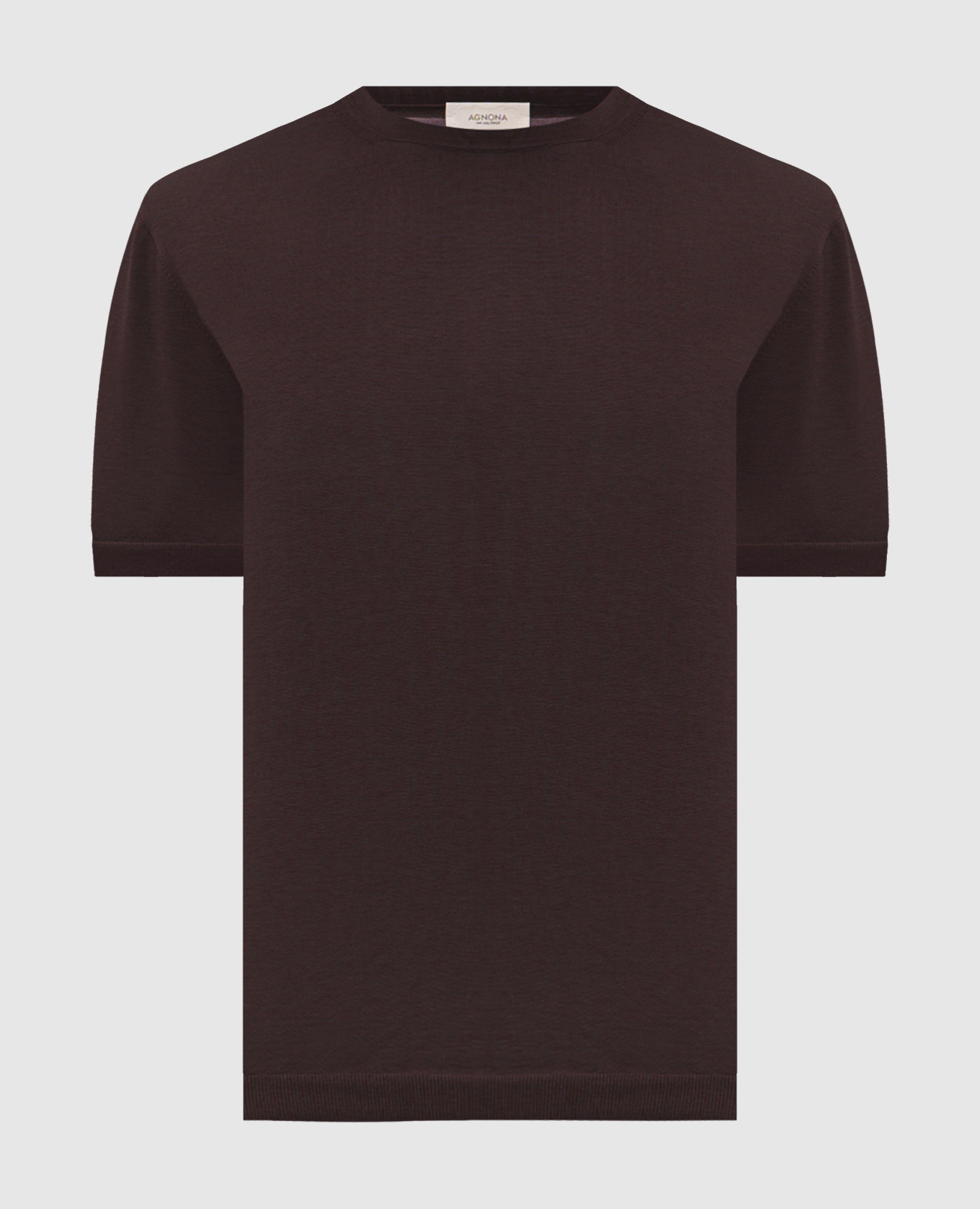 Brown silk t-shirt Agnona
Brown silk t-shirt Agnona