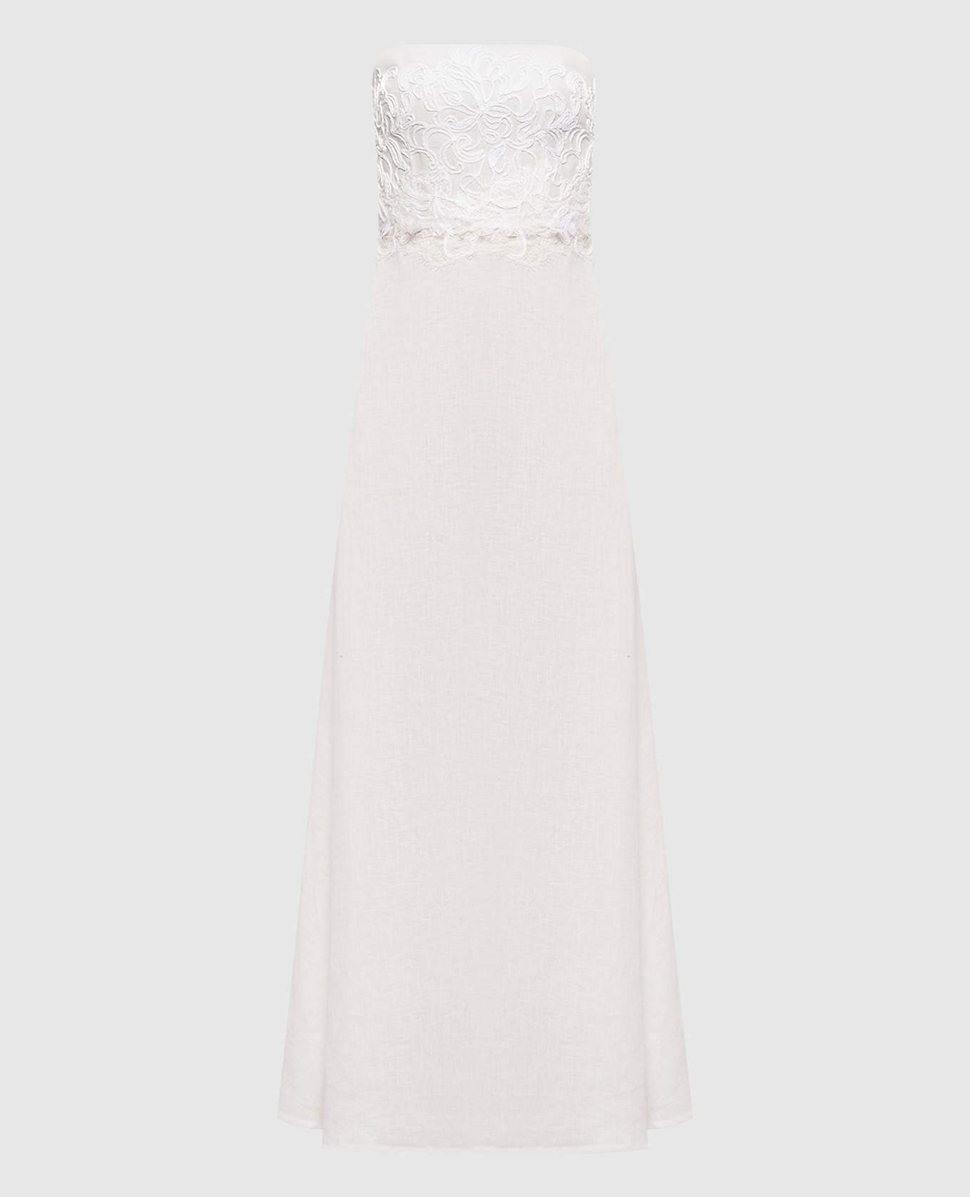 Ivory linen maxi dress Ermanno Scervino Life, Beige
Ivory linen maxi dress Ermanno Scervino Life, Beige