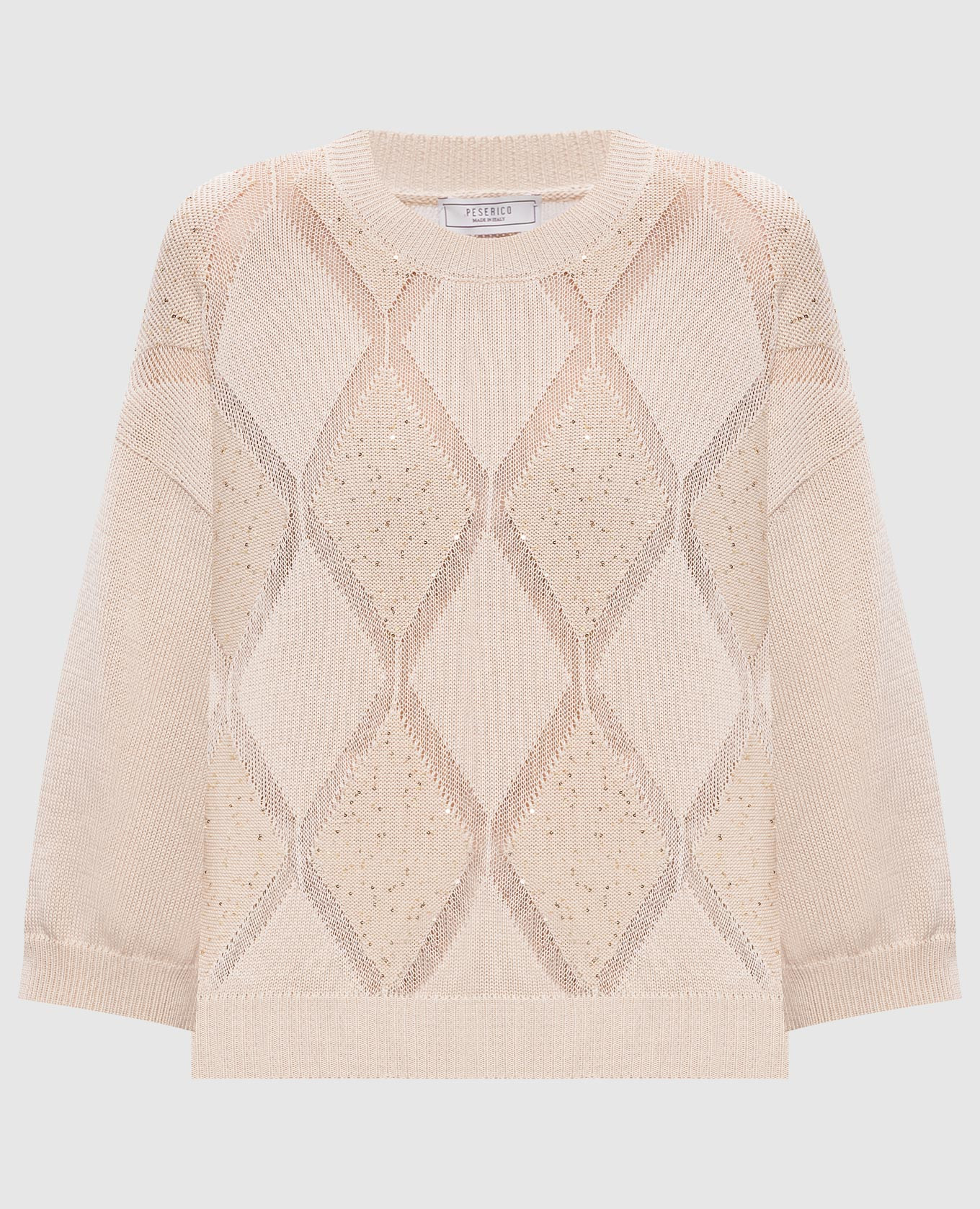 Beige sequined jumper Peserico
Beige sequined jumper Peserico