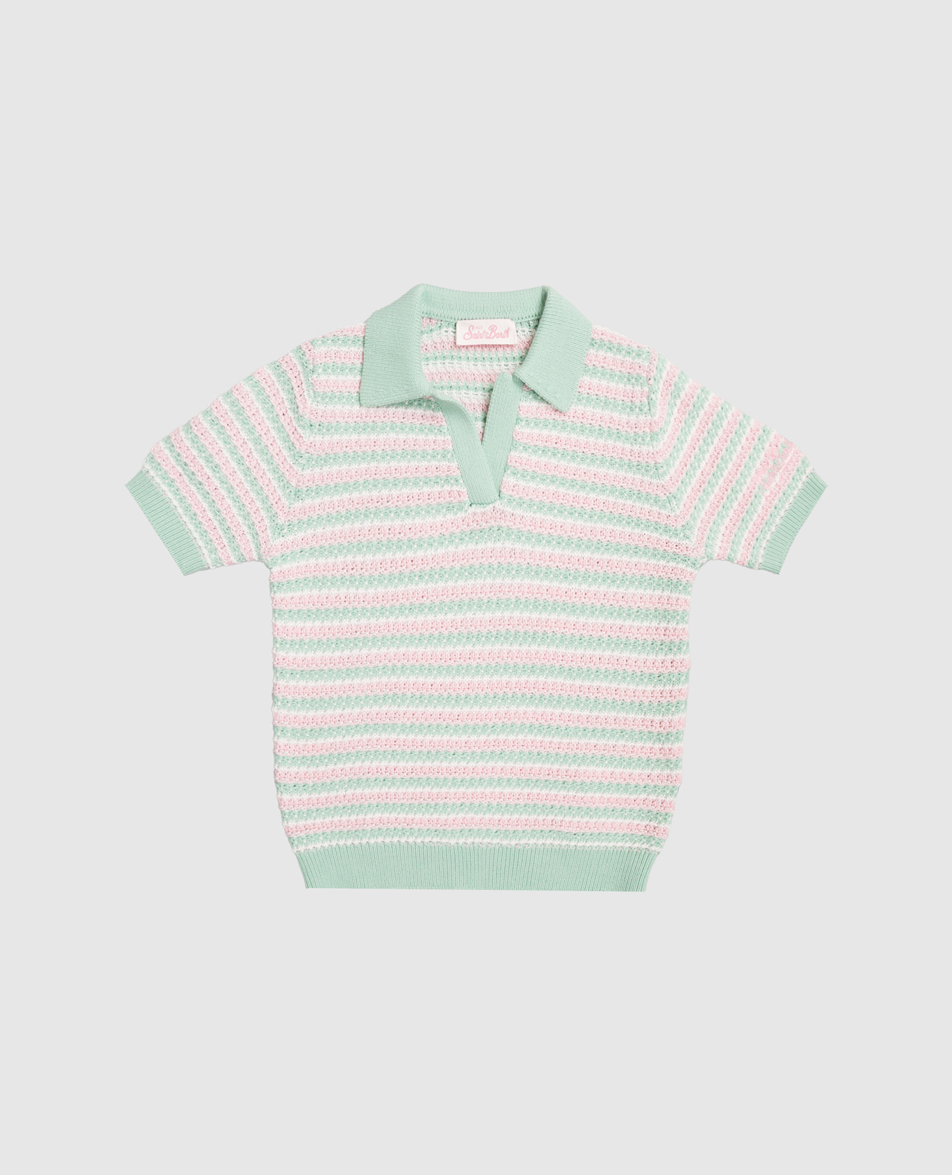Caddy striped children's polo shirt MC2 SAINT BARTH, Green
Caddy striped children's polo shirt MC2 SAINT BARTH, Green