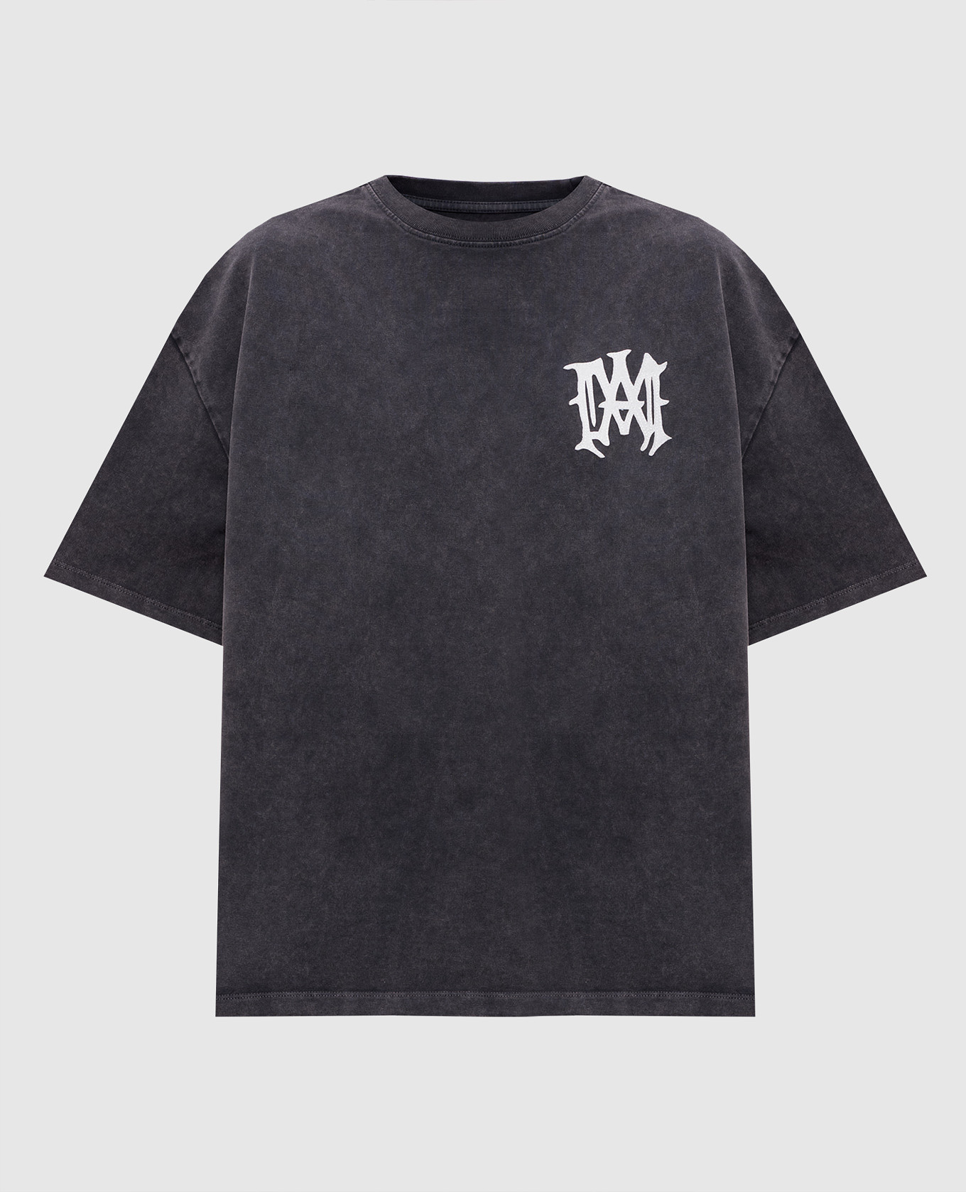 Gray T-shirt with monogram patch AMIRI, Grey
Gray T-shirt with monogram patch AMIRI, Grey