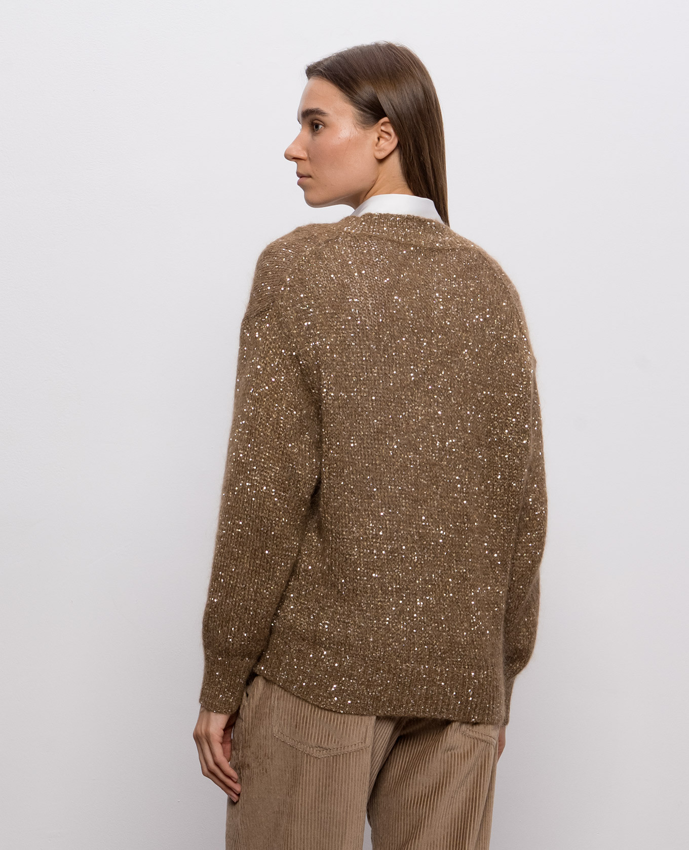 Brown sequined pullover Brunello Cucinelli
Brown sequined pullover Brunello Cucinelli