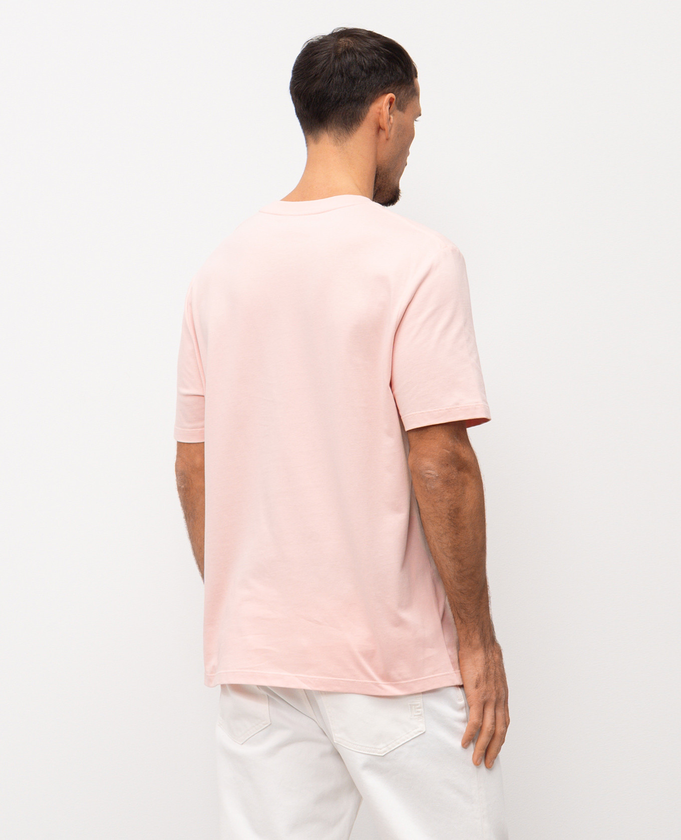 Pink T-shirt with logo print Balmain
Pink T-shirt with logo print Balmain