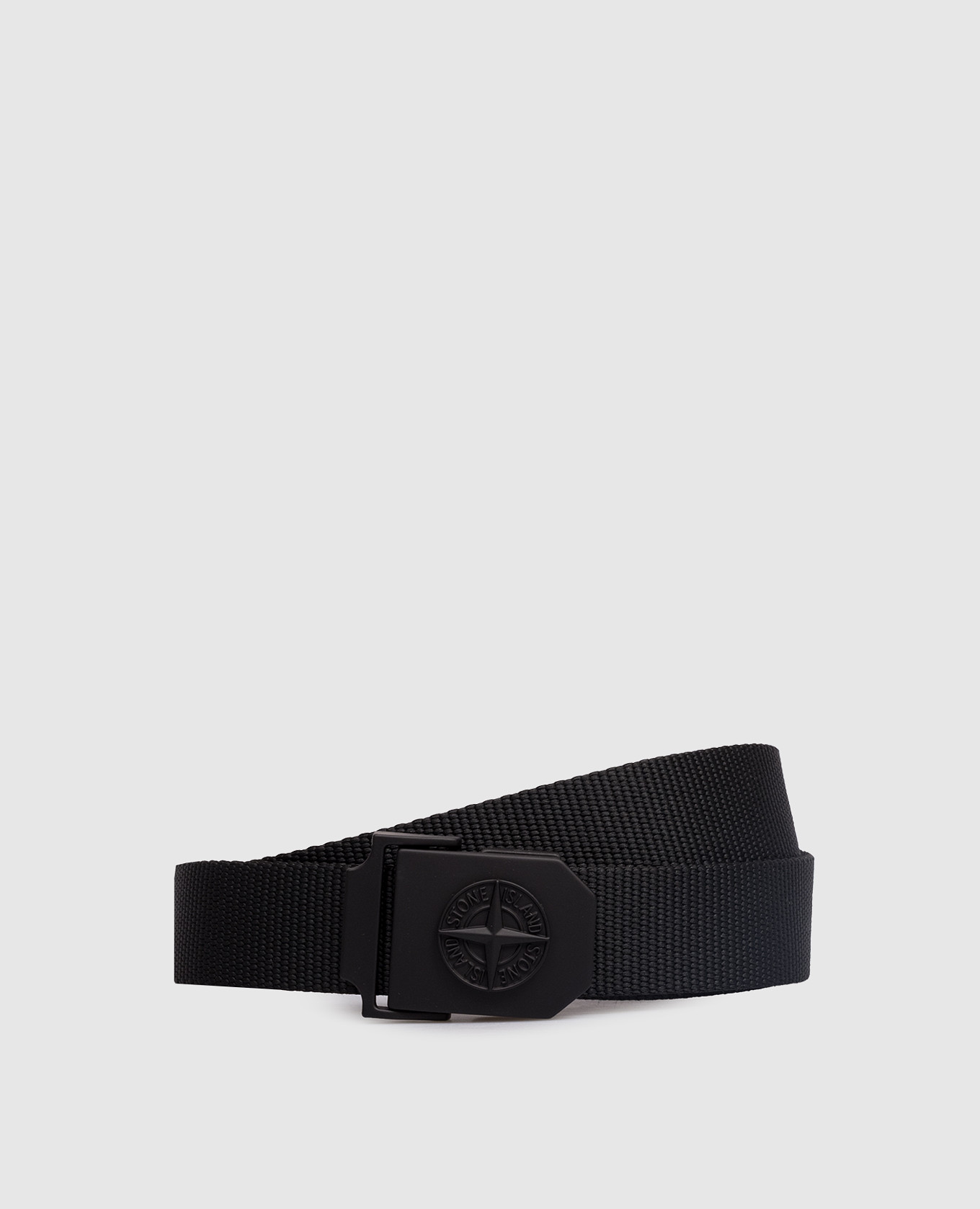 Black belt with textured logo Stone Island
Black belt with textured logo Stone Island