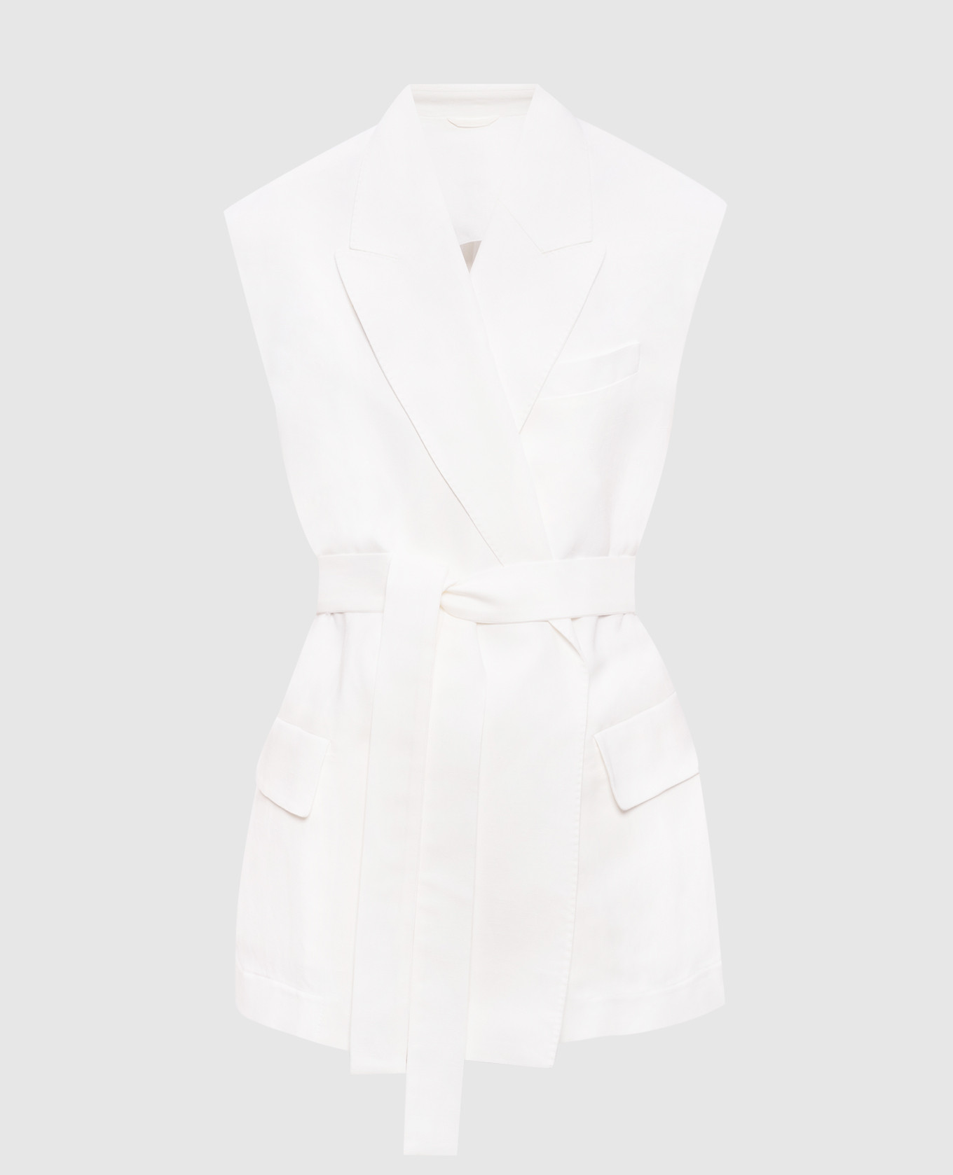White linen vest Brunello Cucinelli
White linen vest Brunello Cucinelli