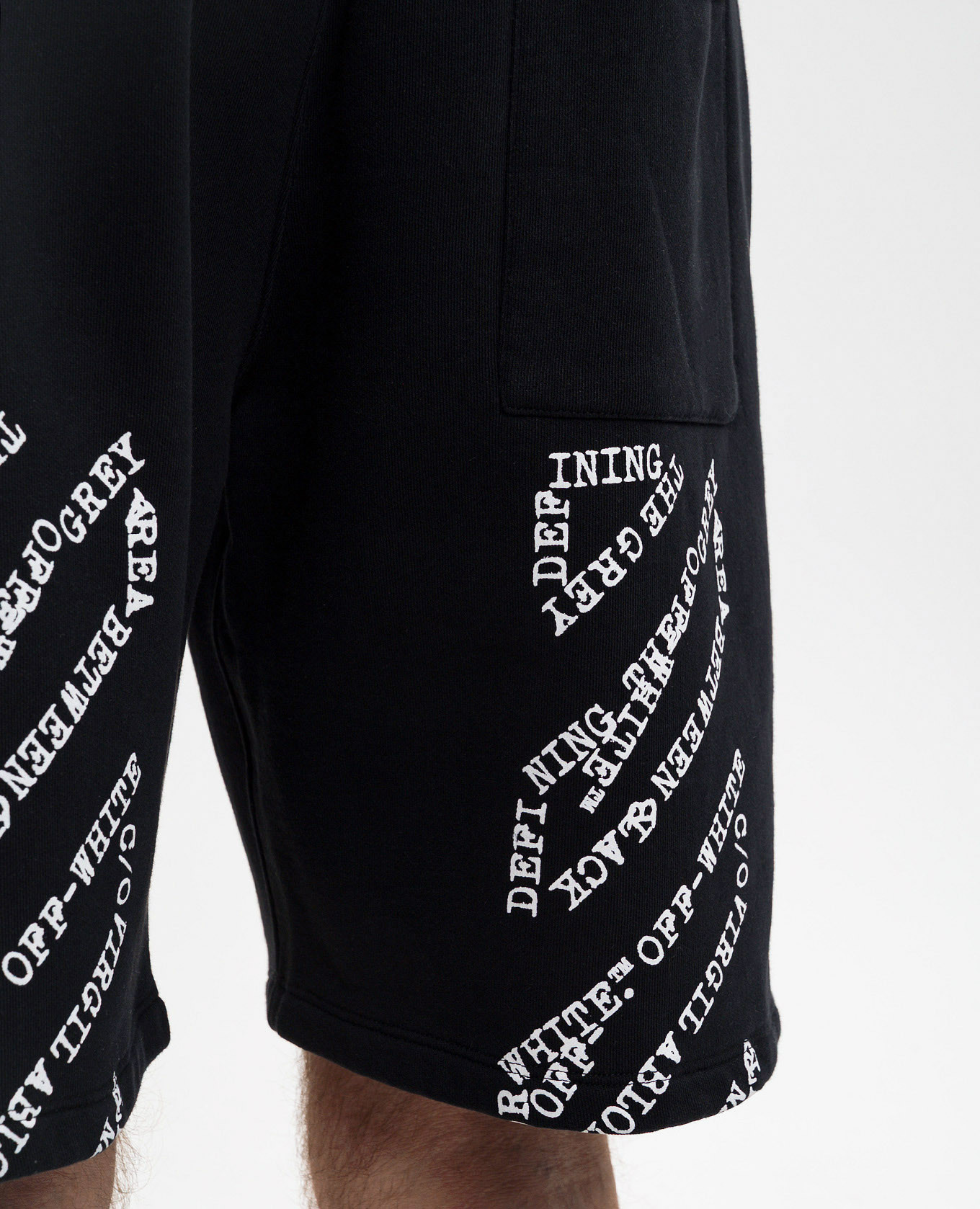 Black shorts with logo print Off-White
Black shorts with logo print Off-White