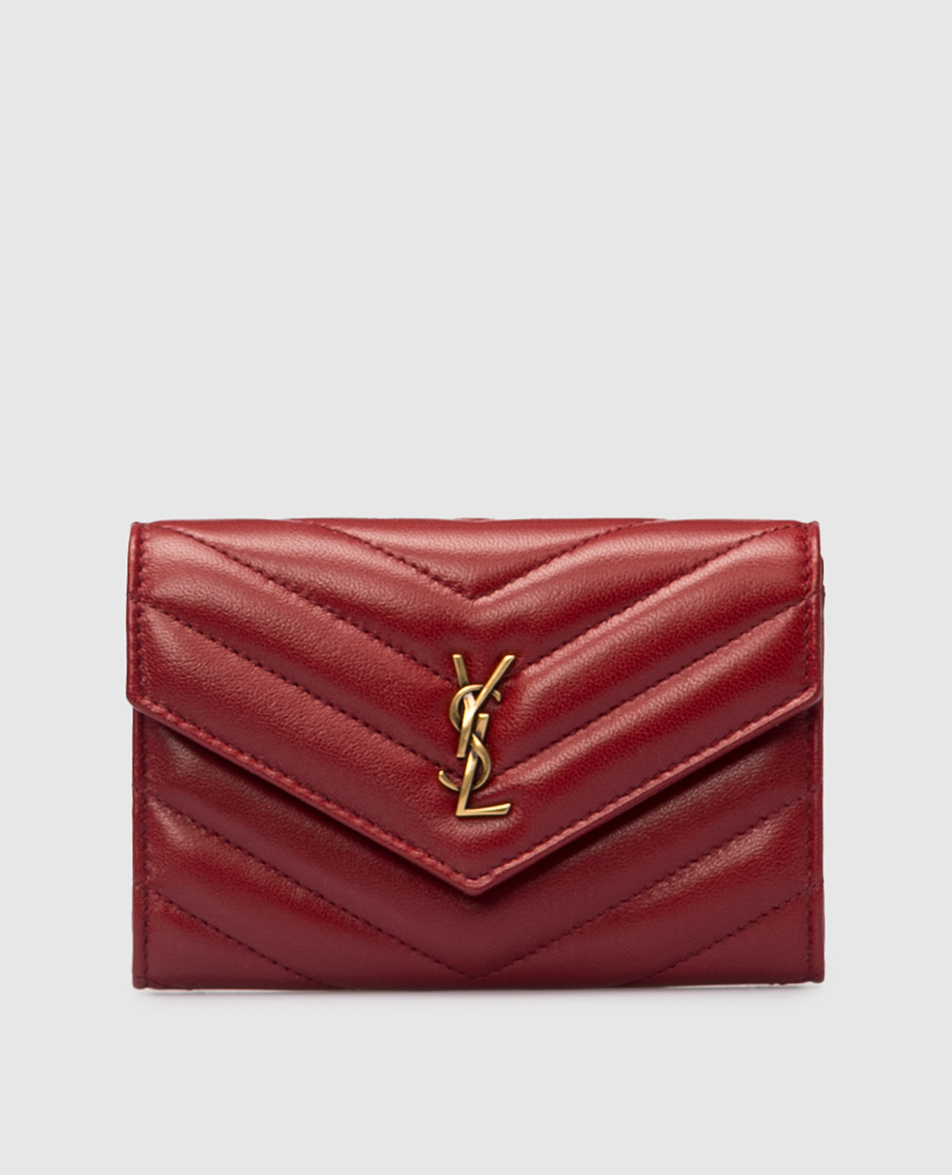 Burgundy leather wallet CASSANDRE Saint Laurent
Burgundy leather wallet CASSANDRE Saint Laurent