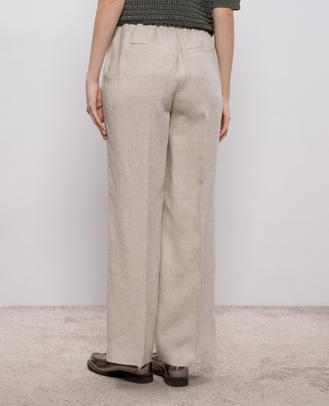Beige linen pants Peserico
Beige linen pants Peserico