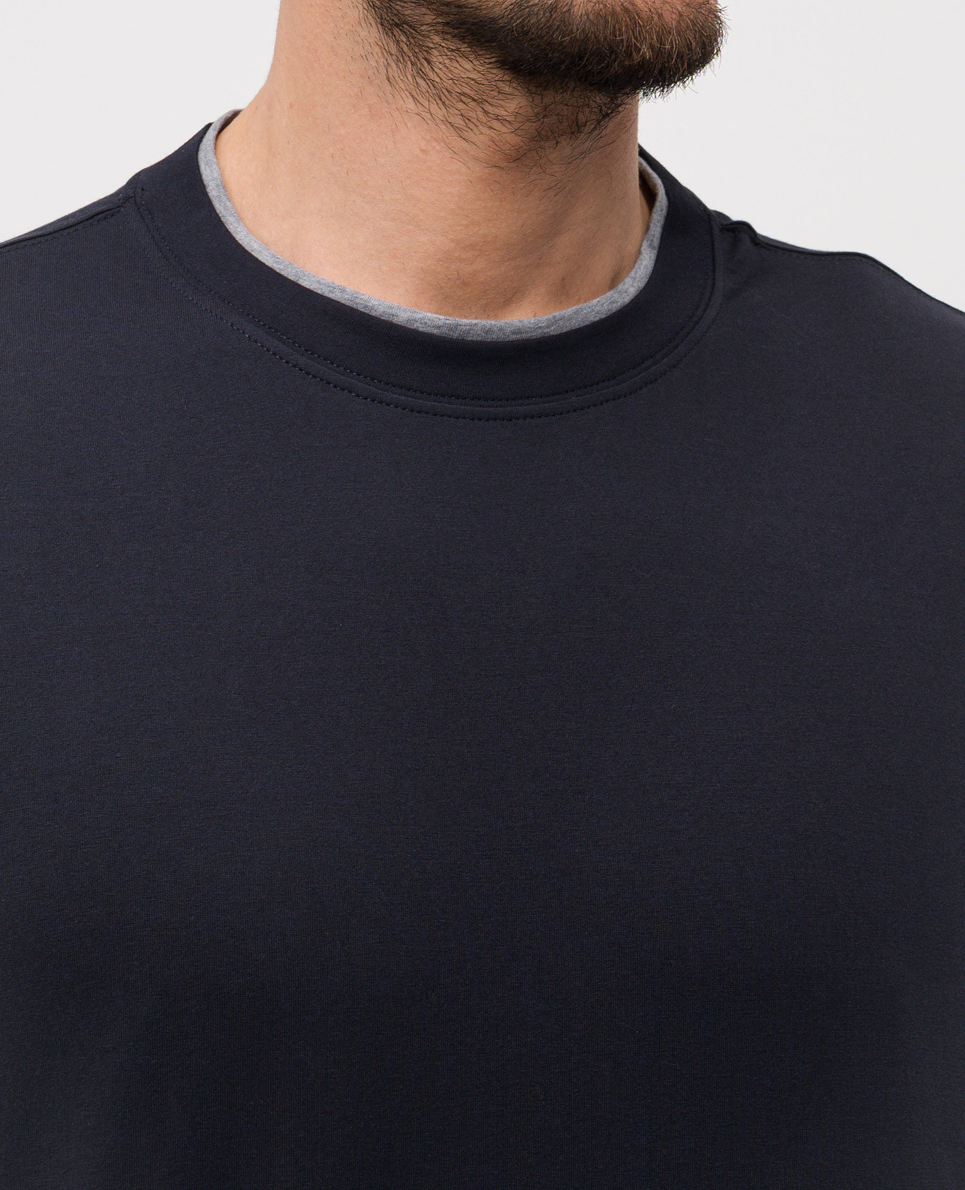 Blue straight-cut T-shirt Brunello Cucinelli
Blue straight-cut T-shirt Brunello Cucinelli