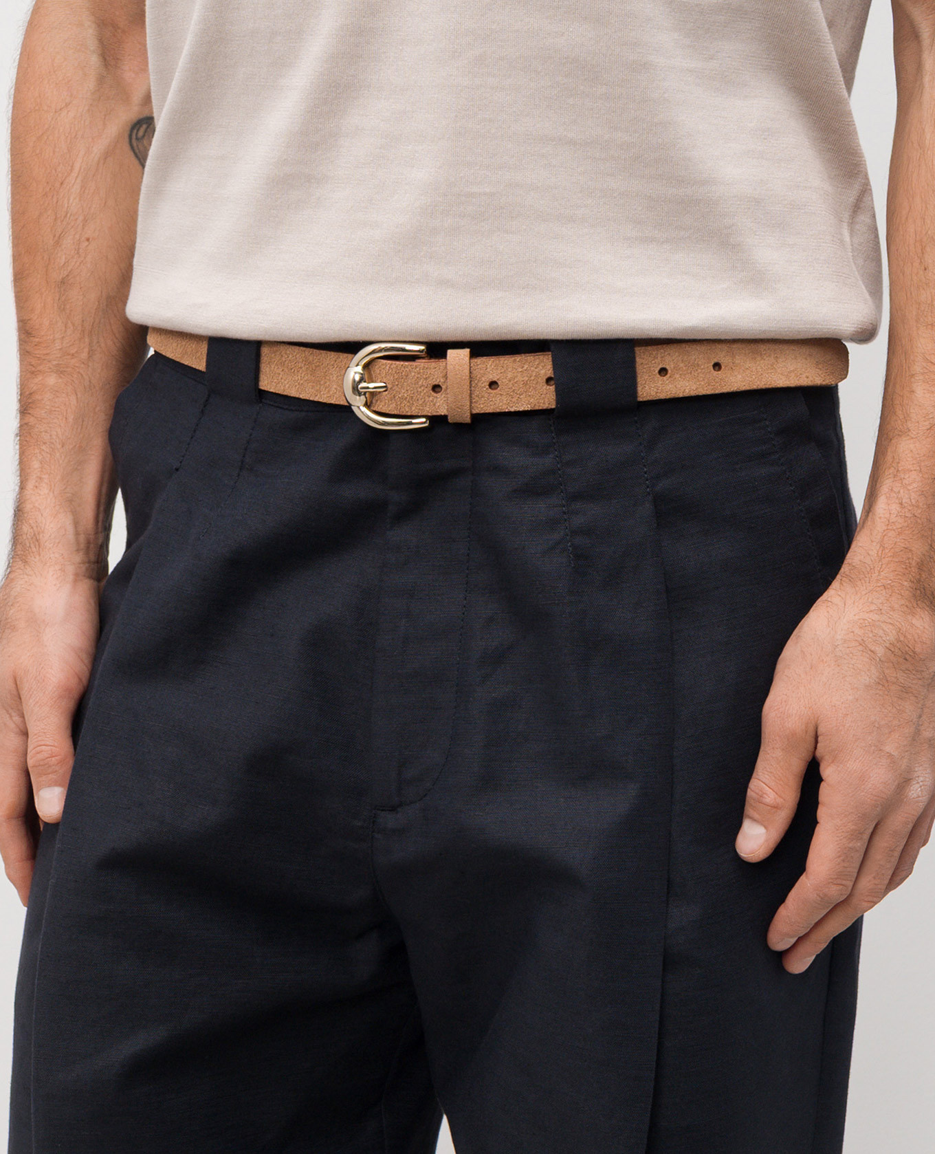 Beige suede belt Brunello Cucinelli
Beige suede belt Brunello Cucinelli