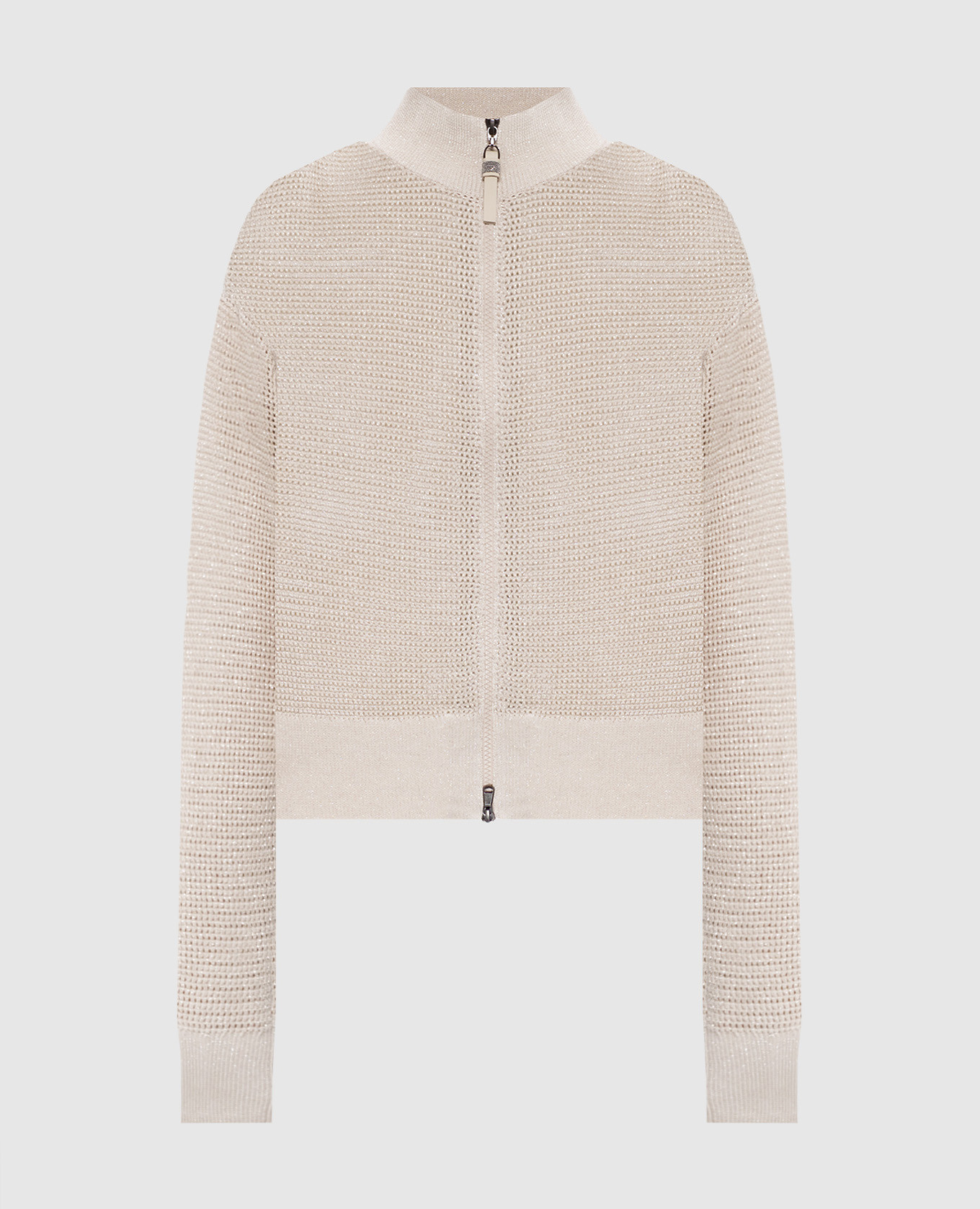 Beige cardigan with lurex Brunello Cucinelli
Beige cardigan with lurex Brunello Cucinelli