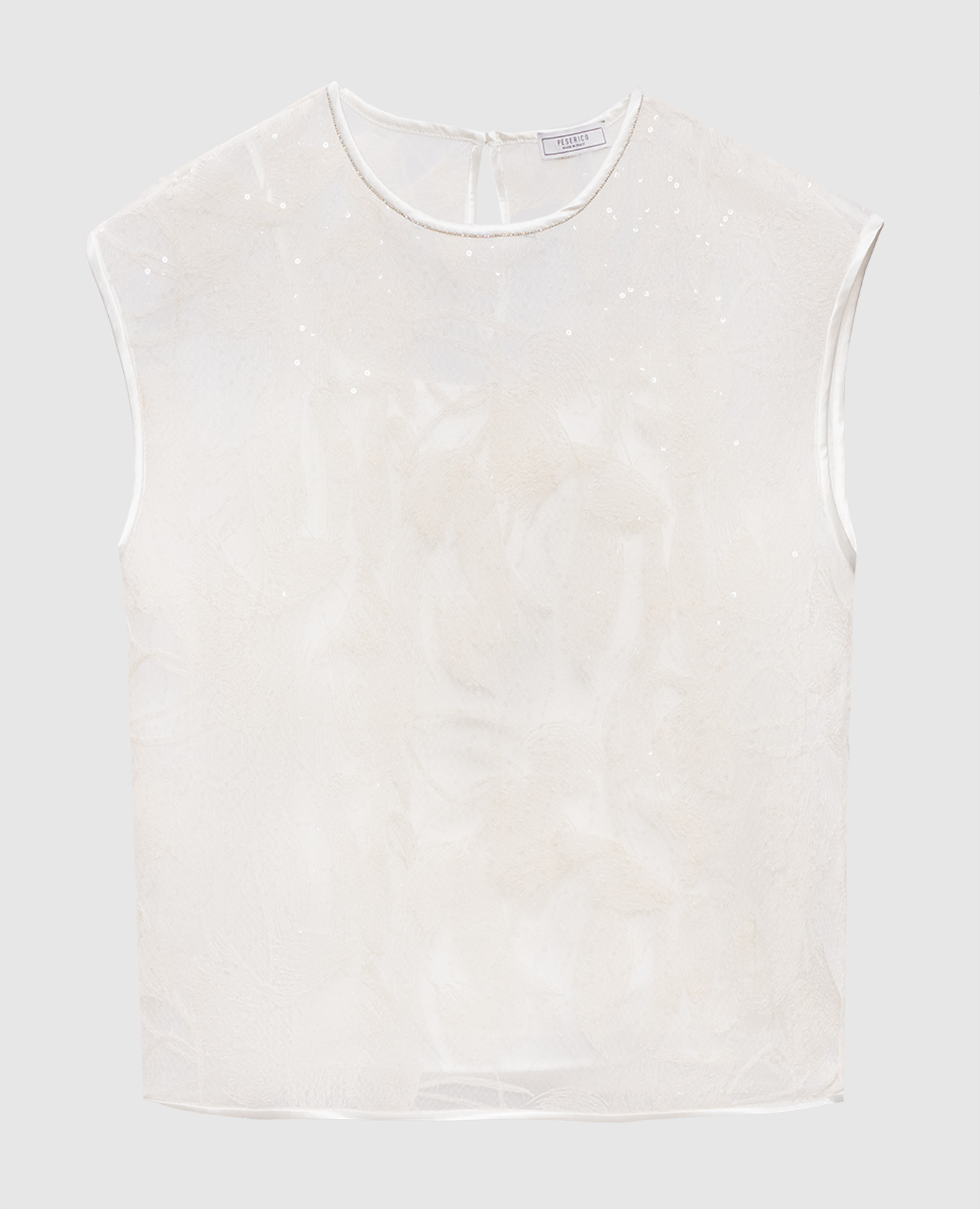 White top with embroidery Peserico
White top with embroidery Peserico