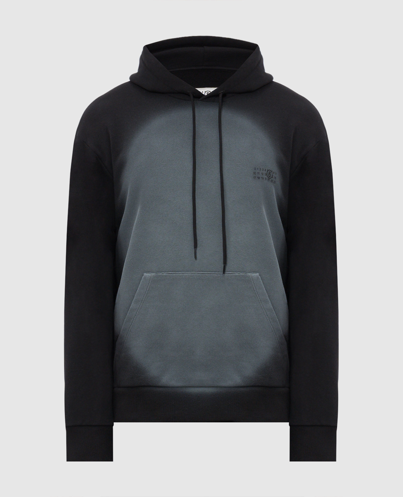 Black hoodie with branded print Maison Margiela MM6
Black hoodie with branded print Maison Margiela MM6