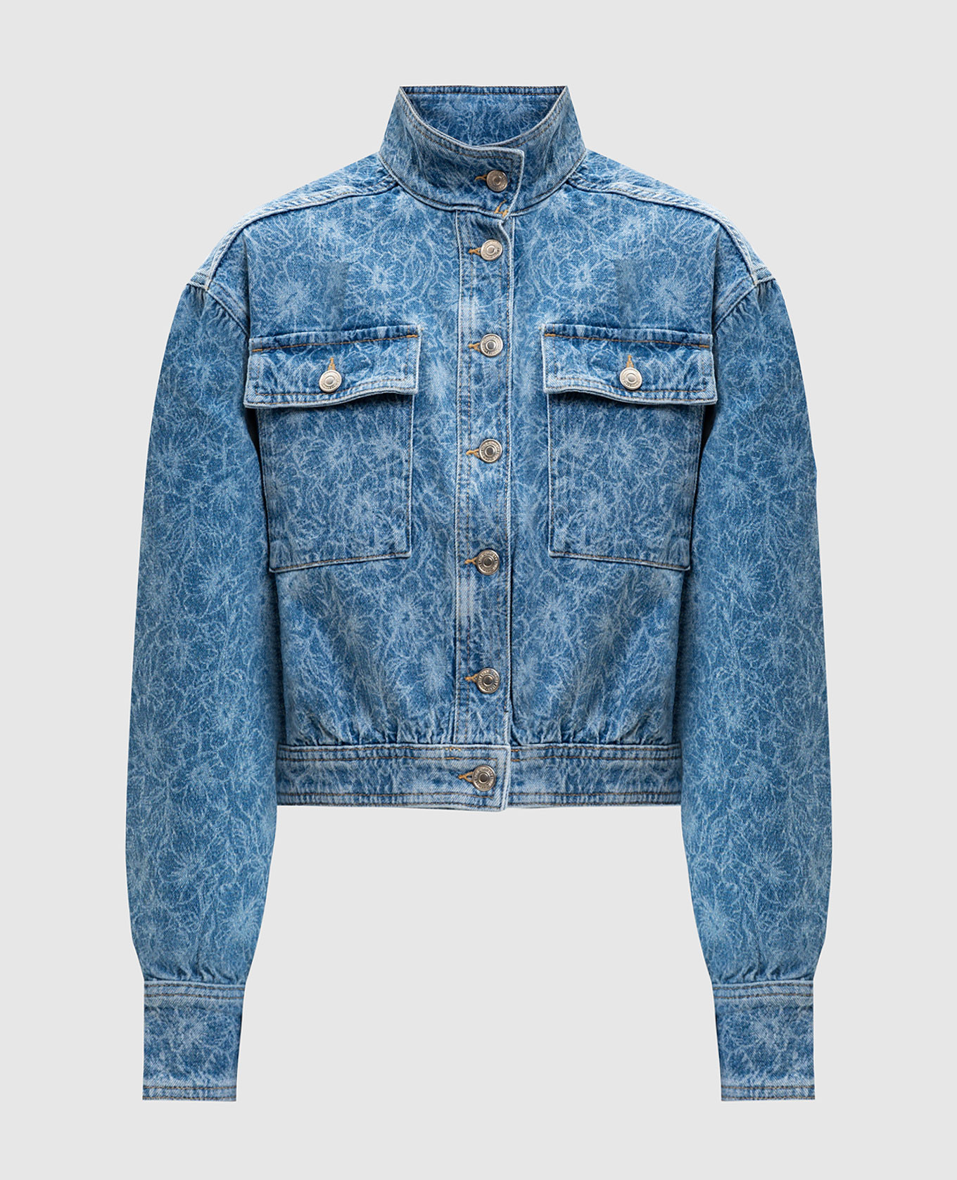 Monroe blue denim jacket with floral print Christy Lynn
Monroe blue denim jacket with floral print Christy Lynn