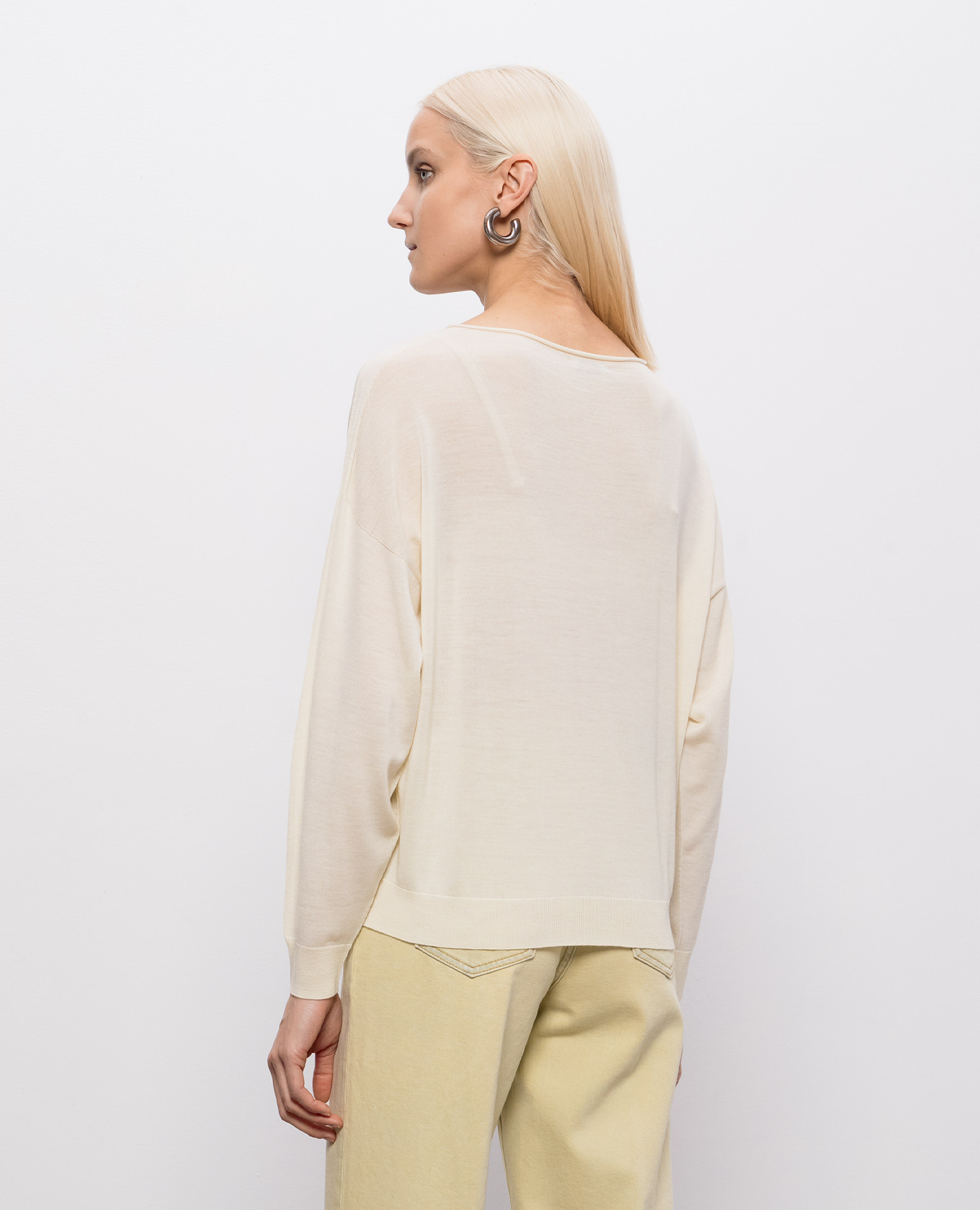 Yellow merino wool jumper Peserico
Yellow merino wool jumper Peserico