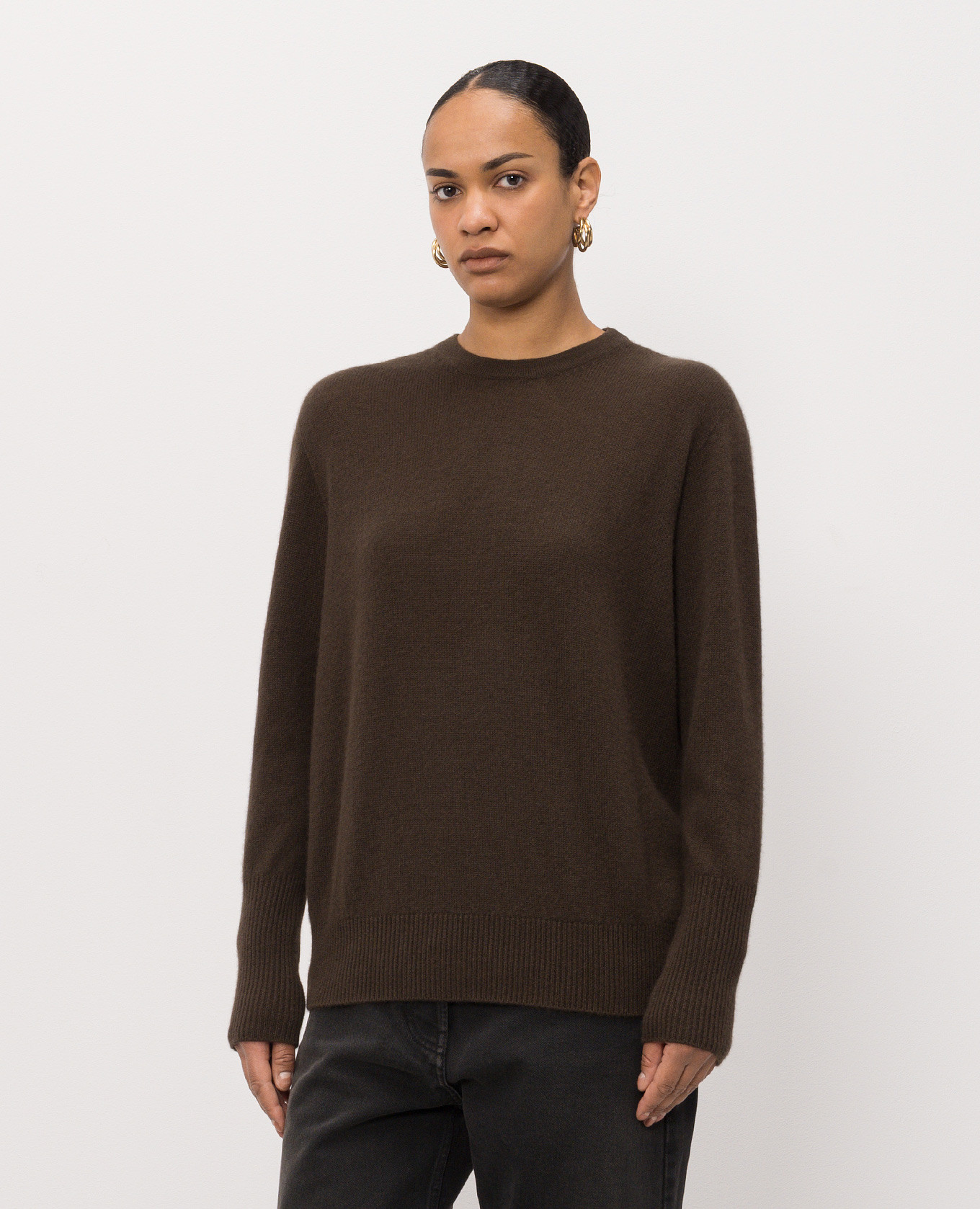 Odelle brown cashmere jumper The Row
Odelle brown cashmere jumper The Row