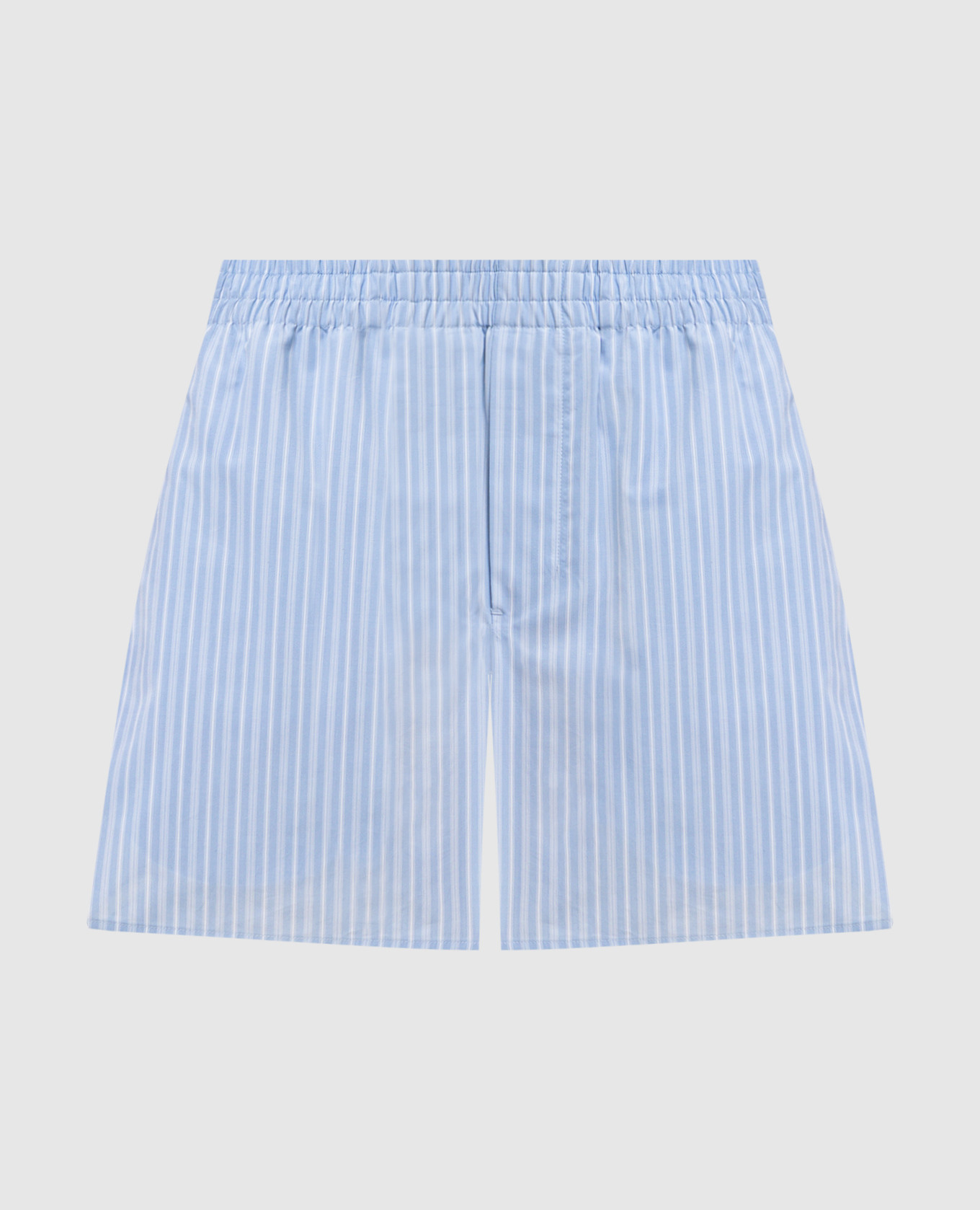 Blue striped shorts Ami Paris, Light blue
Blue striped shorts Ami Paris, Light blue