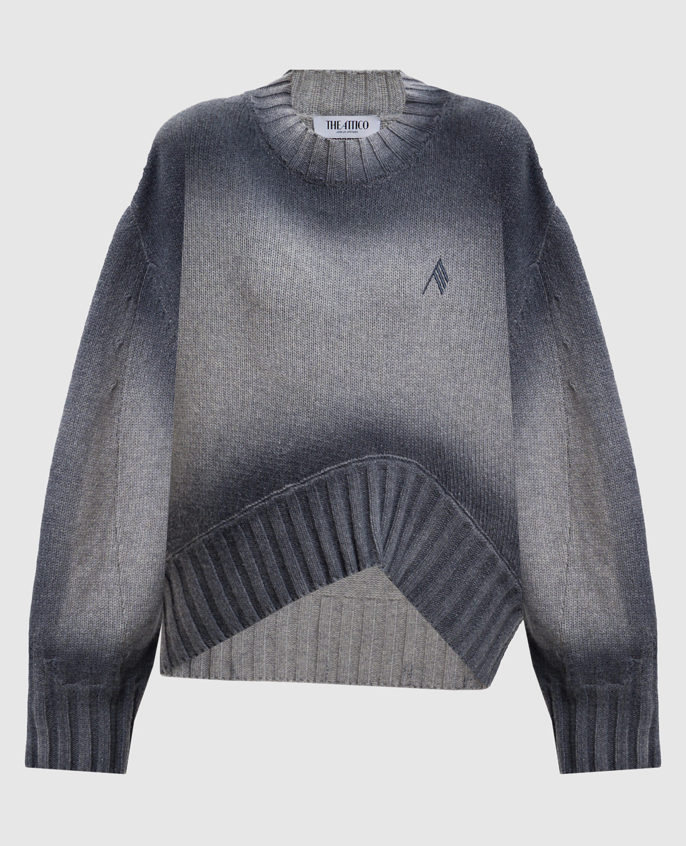 Gray wool and cashmere sweater The Attico, Grey
Gray wool and cashmere sweater The Attico, Grey