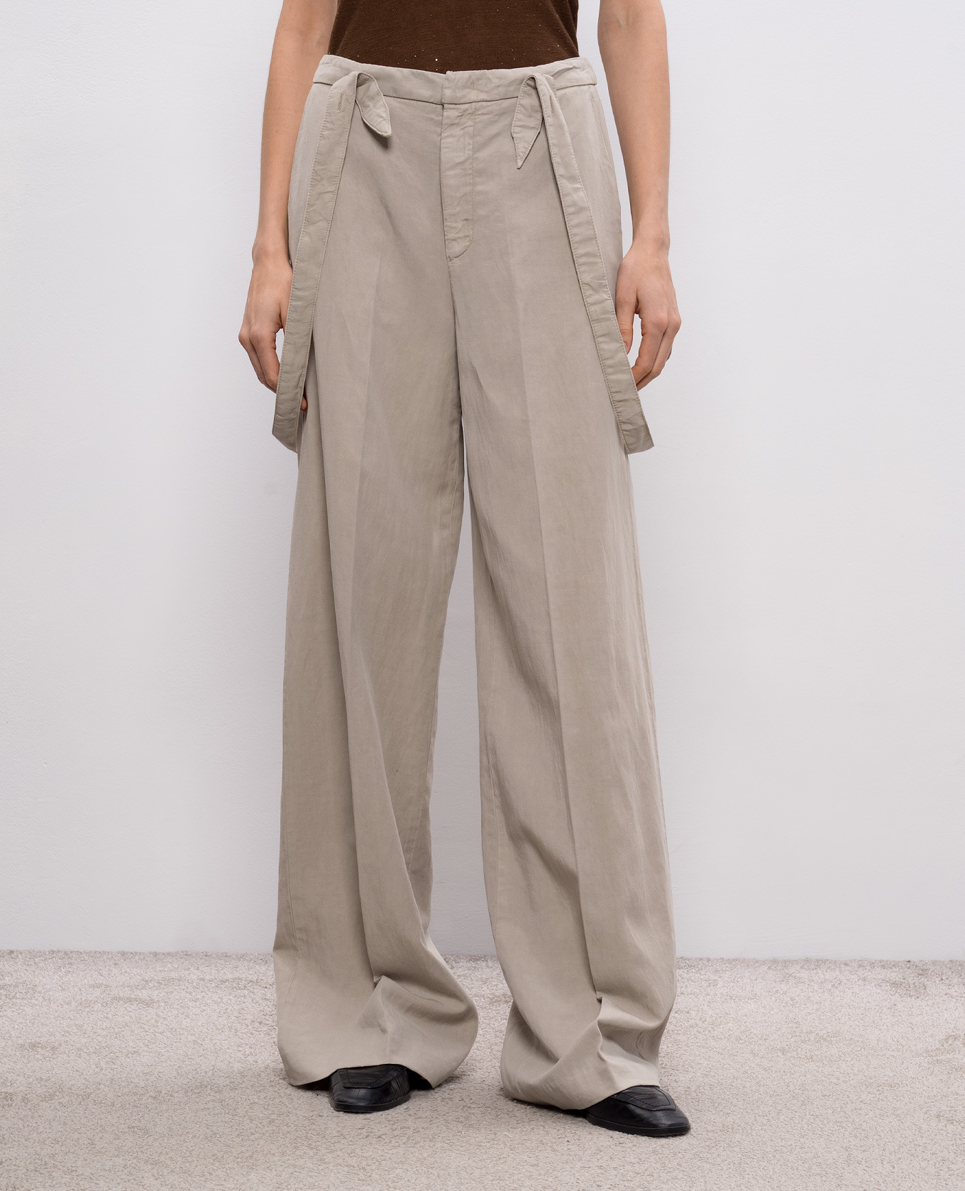 Gray linen pants Dondup, Grey
Gray linen pants Dondup, Grey