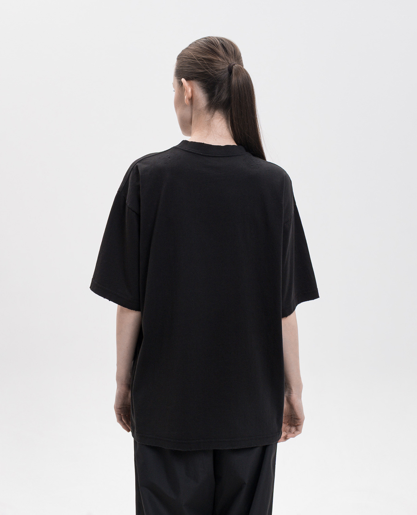 T-shirt black with logo print Balenciaga
T-shirt black with logo print Balenciaga