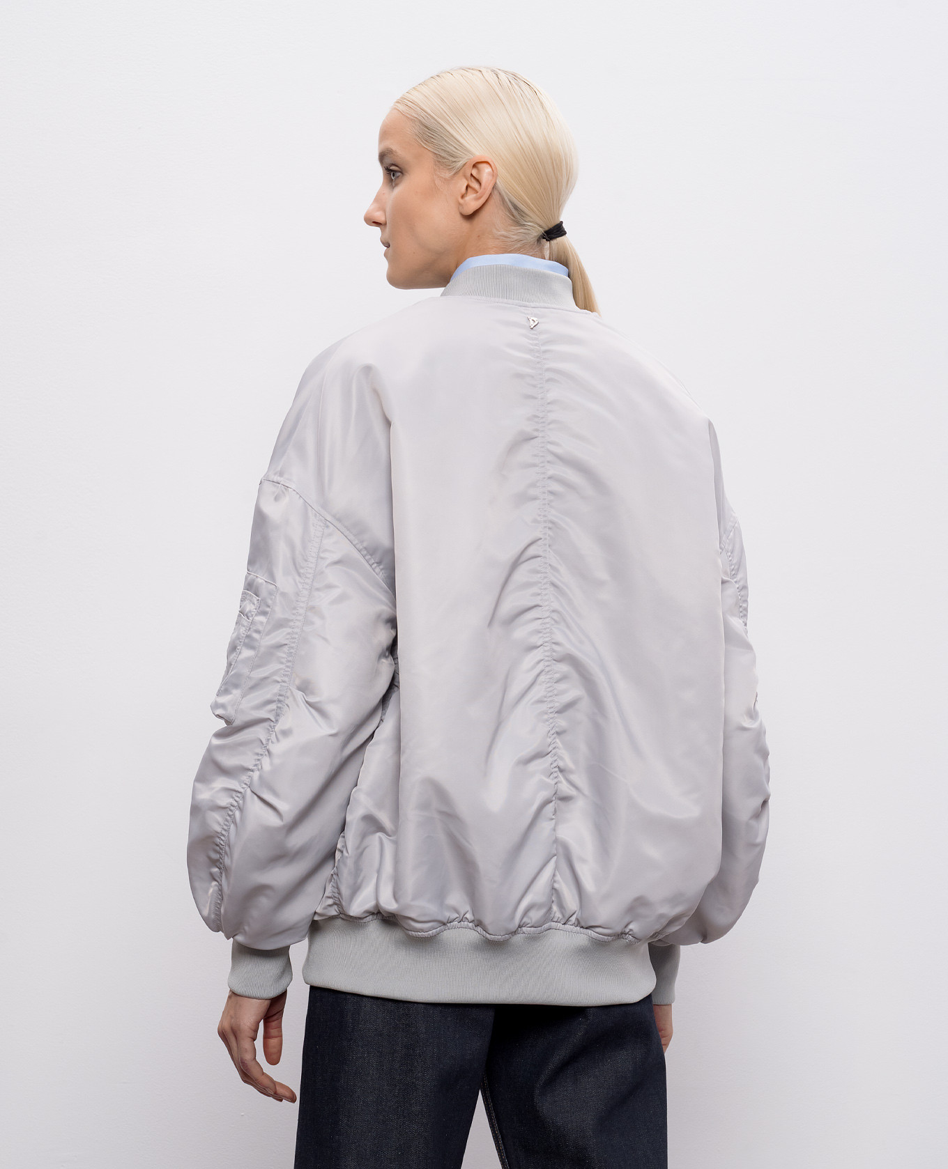Gray bomber jacket with drape Dondup, Grey
Gray bomber jacket with drape Dondup, Grey