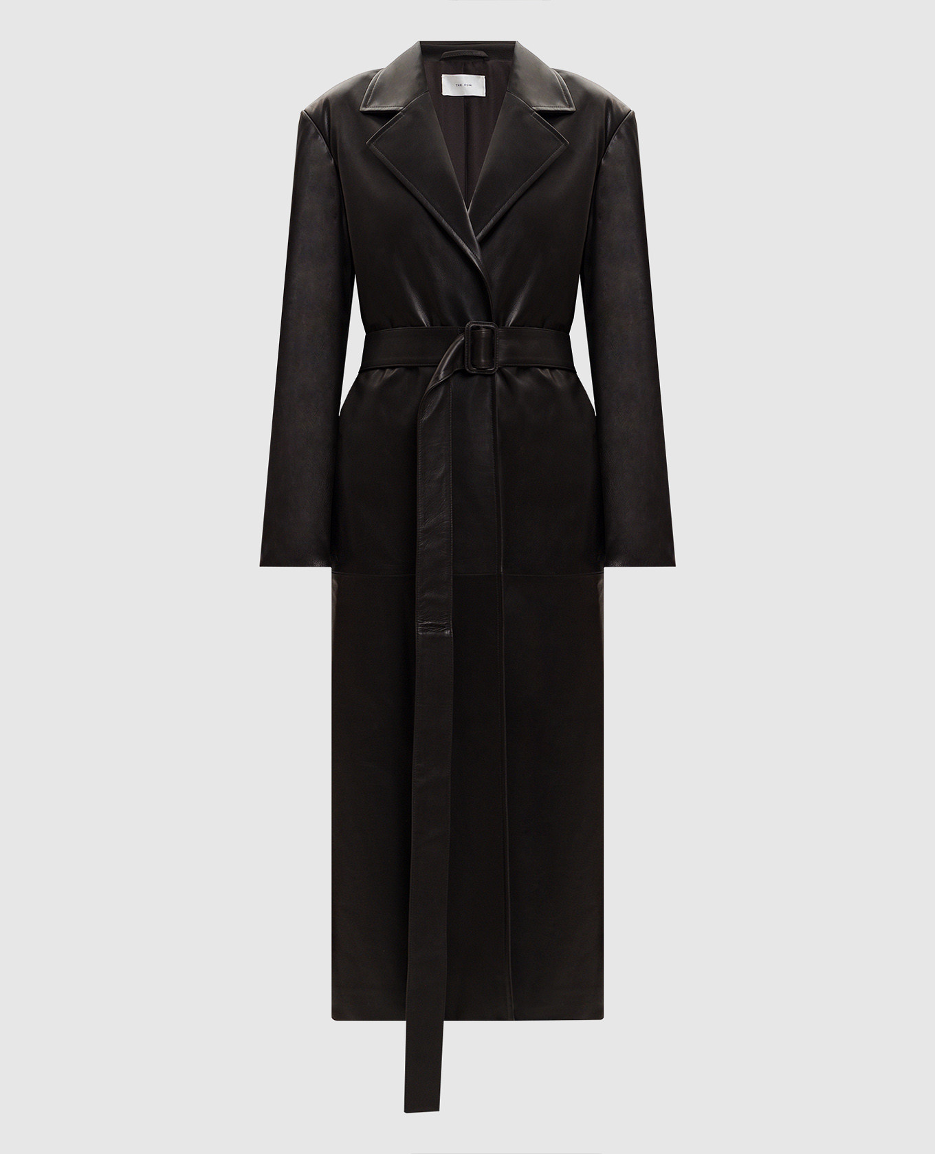 Brown leather coat with a smell Raisa The Row
Brown leather coat with a smell Raisa The Row