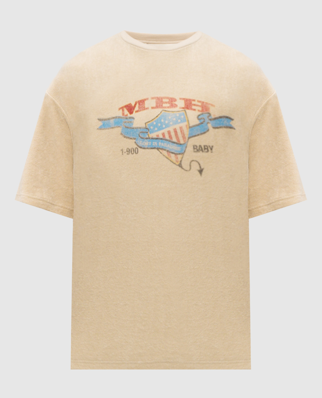 Beige terry T-shirt with print Misbhv
Beige terry T-shirt with print Misbhv