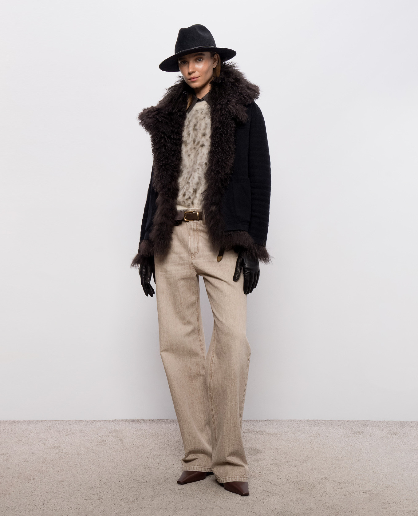Brown Manchester Reversible Shearling Jacket Simonetta Ravizza
Brown Manchester Reversible Shearling Jacket Simonetta Ravizza