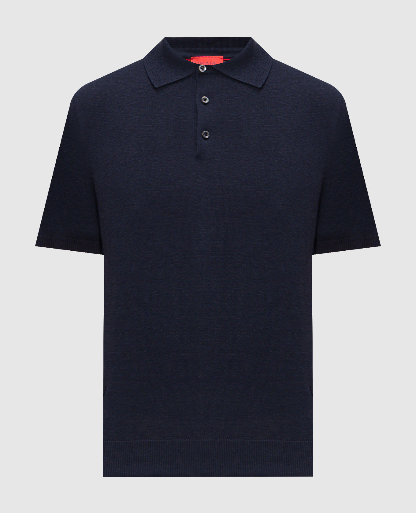 Blue linen and silk polo shirt ISAIA
Blue linen and silk polo shirt ISAIA