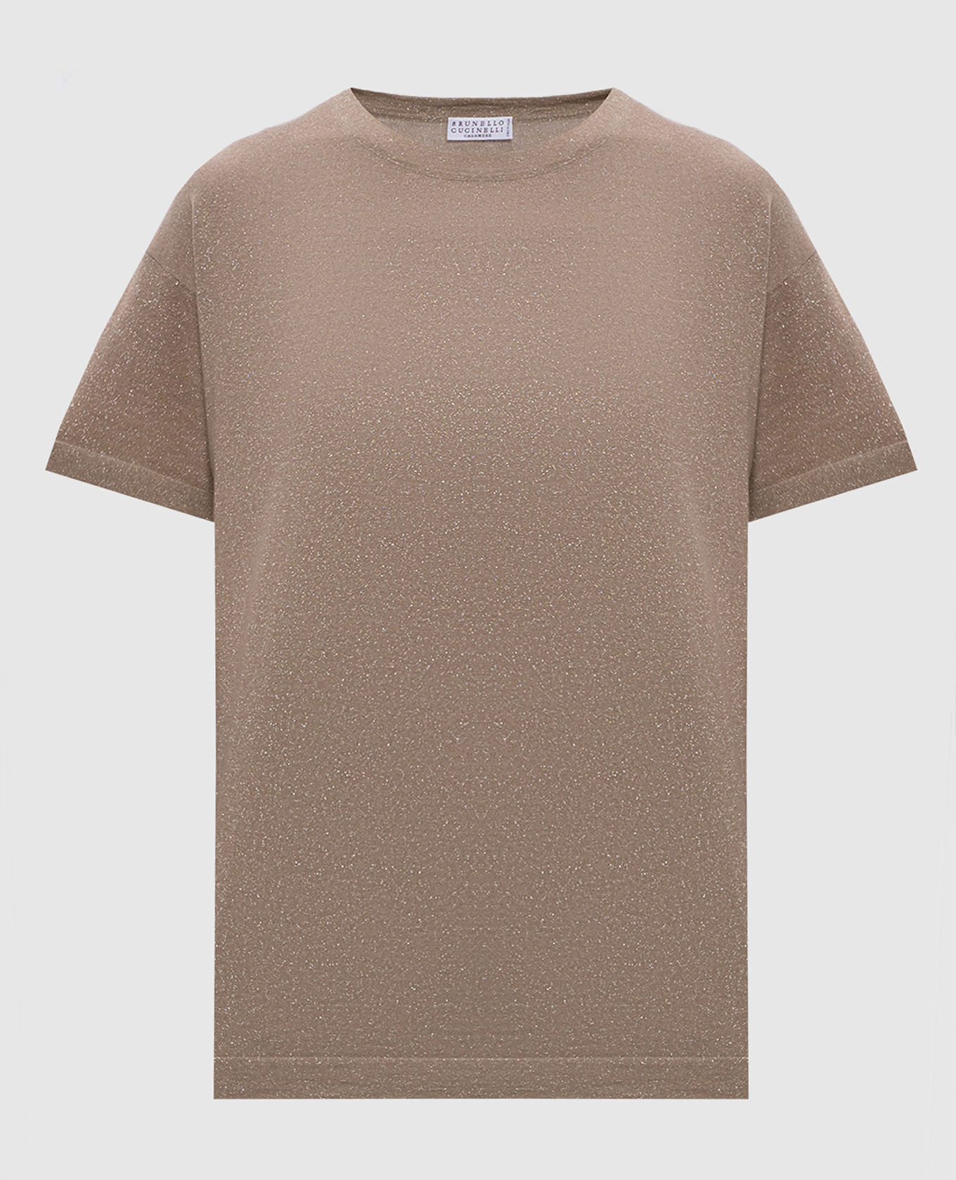 Brown cashmere and silk T-shirt Brunello Cucinelli
Brown cashmere and silk T-shirt Brunello Cucinelli