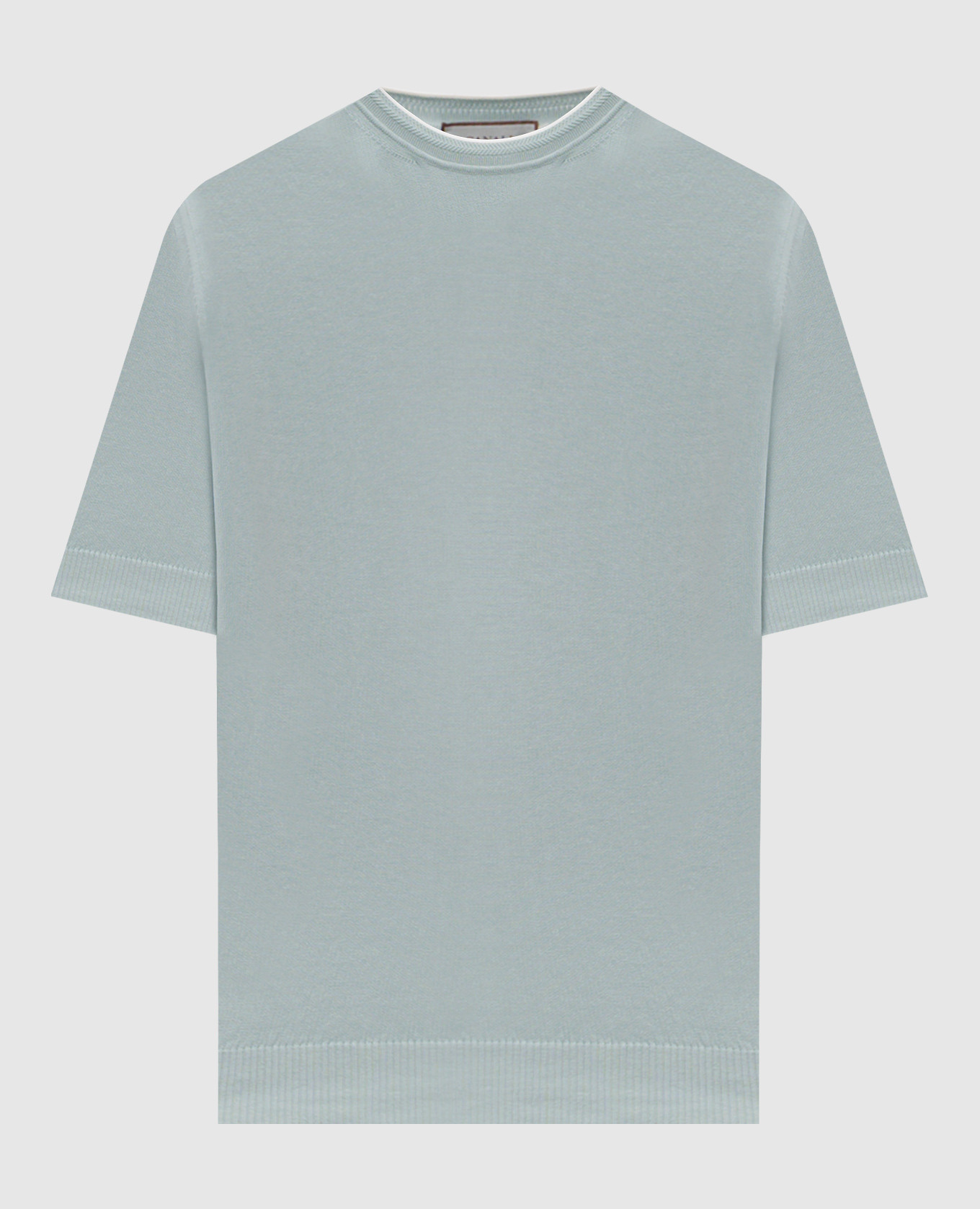 Green cotton T-shirt Canali
Green cotton T-shirt Canali