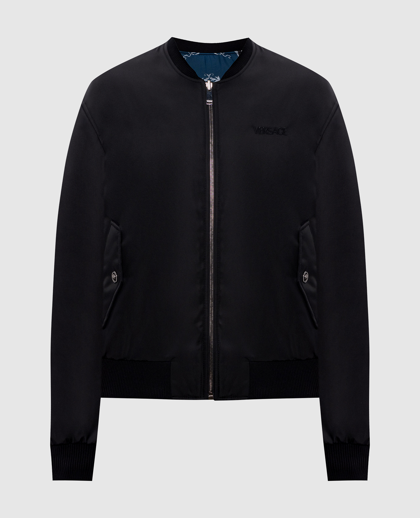 Reversible bomber jacket Versace, Black
Reversible bomber jacket Versace, Black