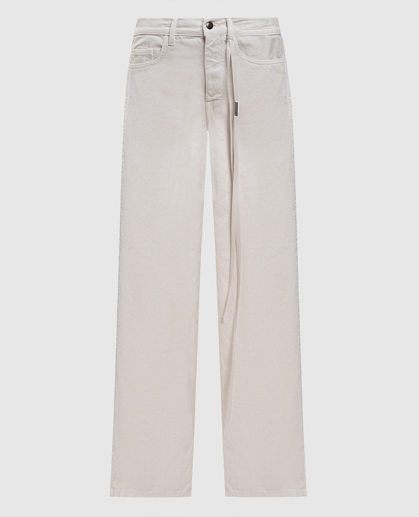 Zana flared jeans in ivory Ann Demeulemeester, Beige
Zana flared jeans in ivory Ann Demeulemeester, Beige