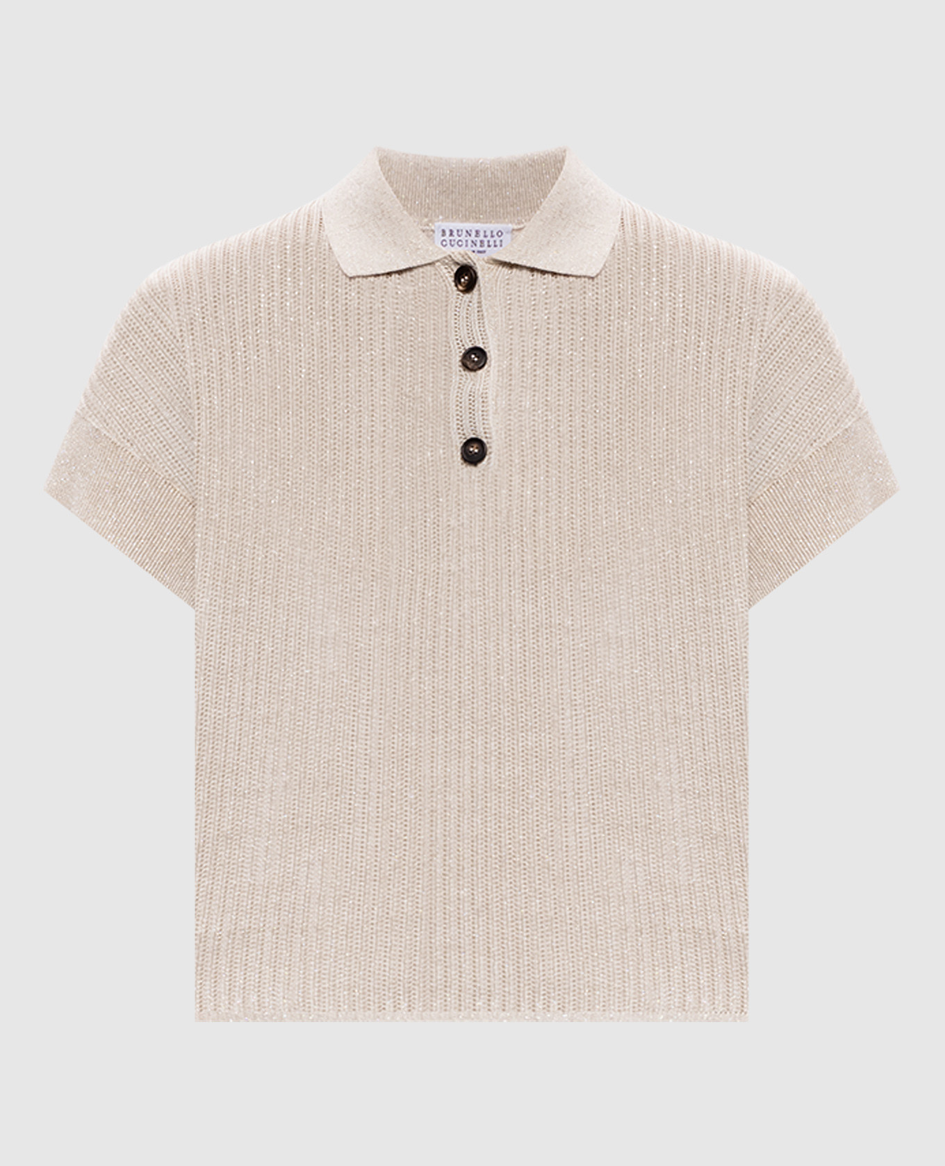 Beige top with lurex Brunello Cucinelli
Beige top with lurex Brunello Cucinelli