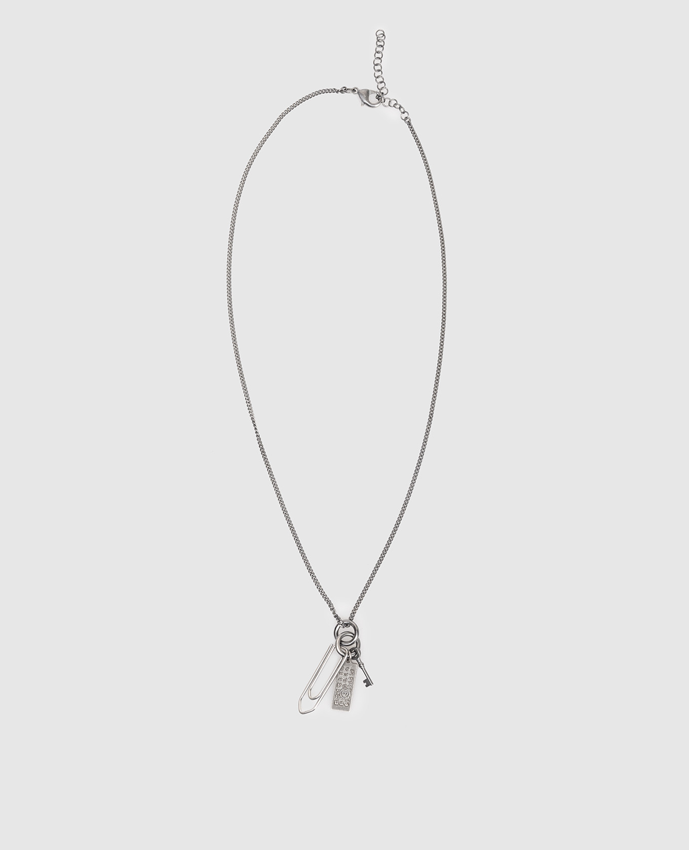 Gray Paperclip Chain Maison Margiela MM6, Grey
Gray Paperclip Chain Maison Margiela MM6, Grey