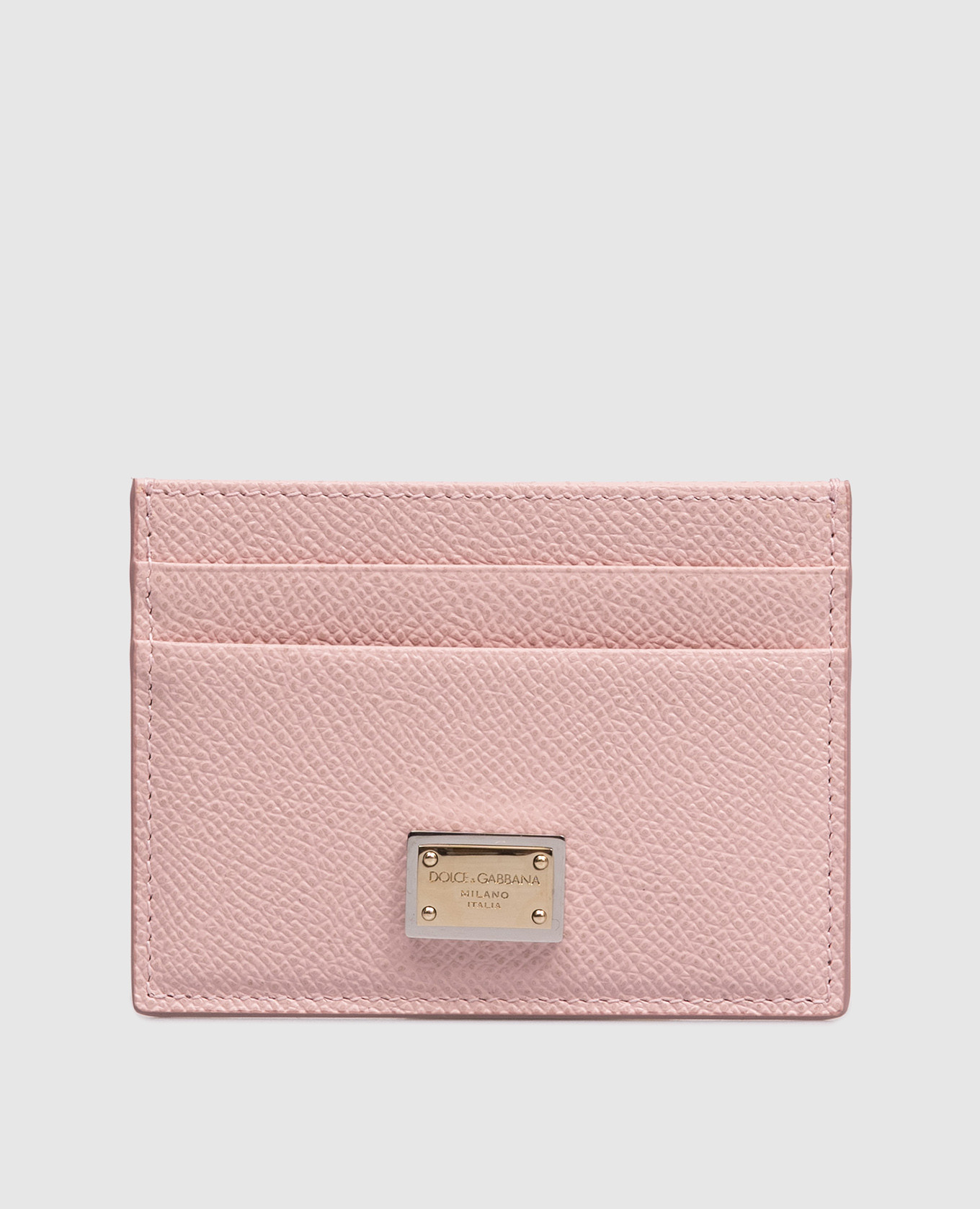 Pink leather cardholder with metal plate Dolce&Gabbana
Pink leather cardholder with metal plate Dolce&Gabbana