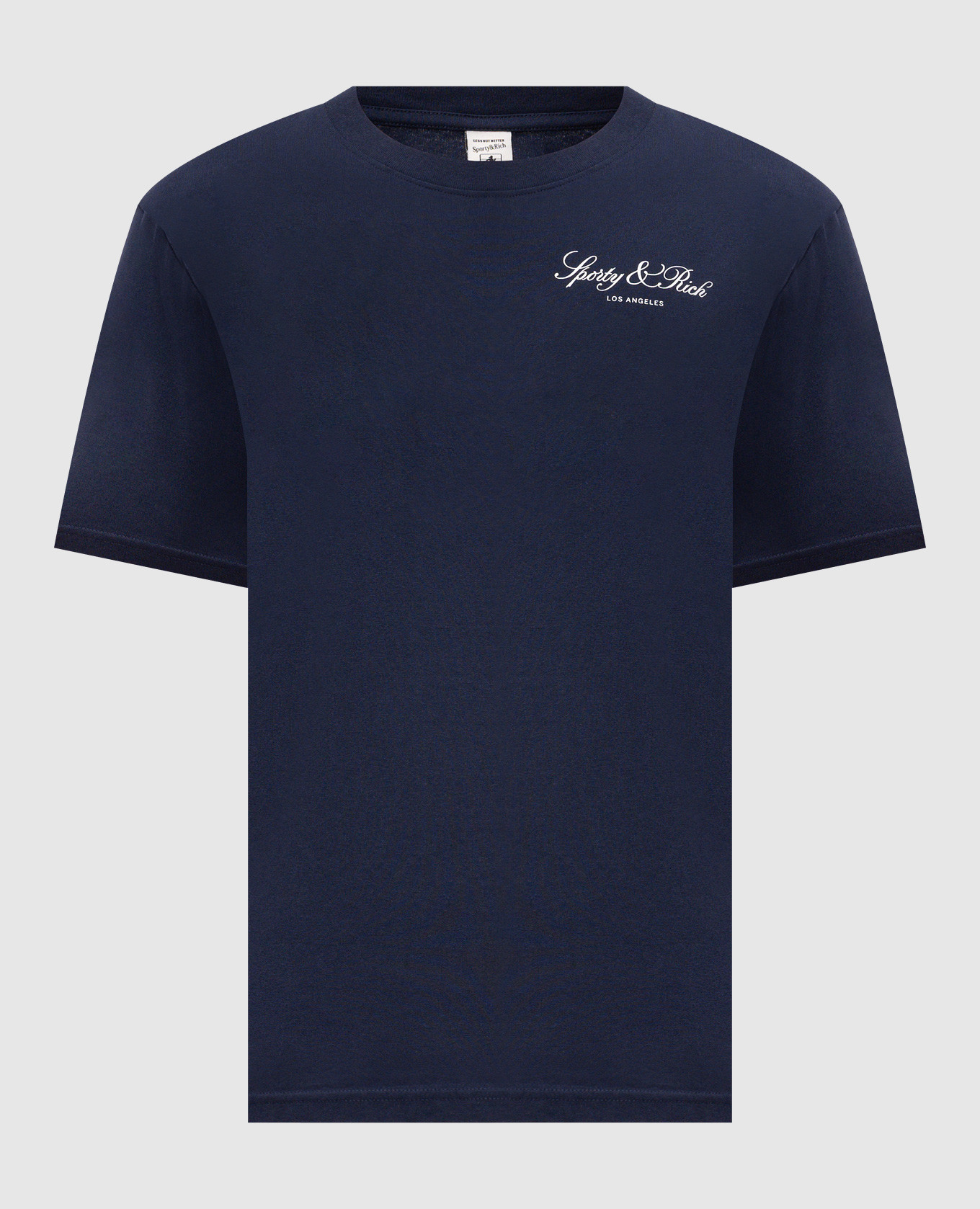 Blue t-shirt with logo print Sporty & Rich
Blue t-shirt with logo print Sporty & Rich