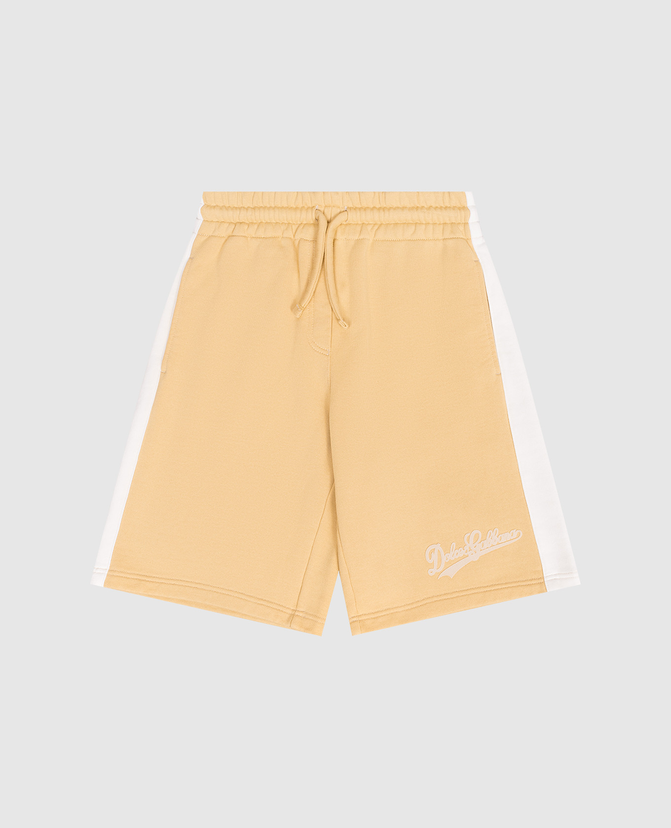 Children's orange shorts with stripes and logo print Dolce&Gabbana
Children's orange shorts with stripes and logo print Dolce&Gabbana