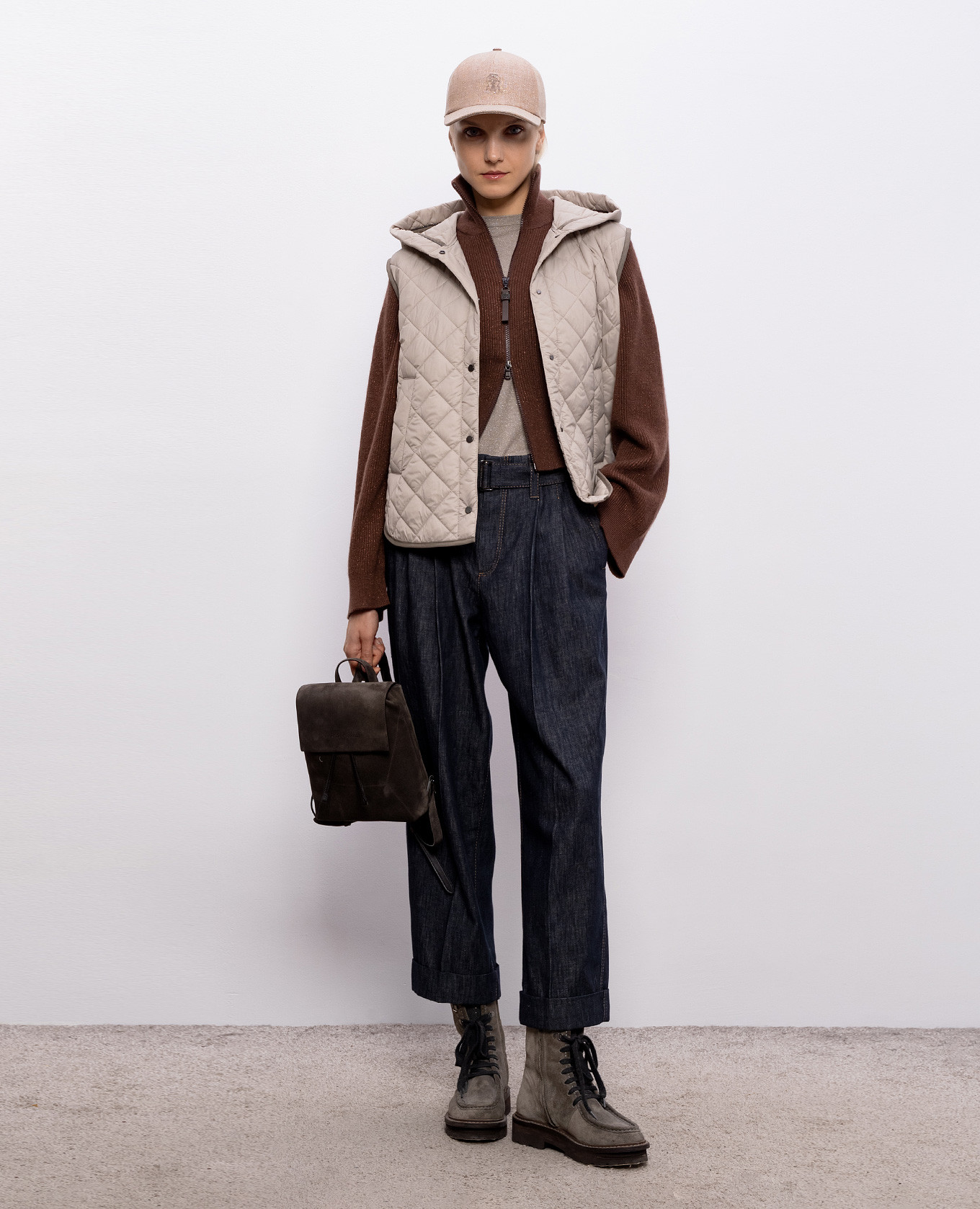 Brown cashmere cardigan with lurex Brunello Cucinelli
Brown cashmere cardigan with lurex Brunello Cucinelli