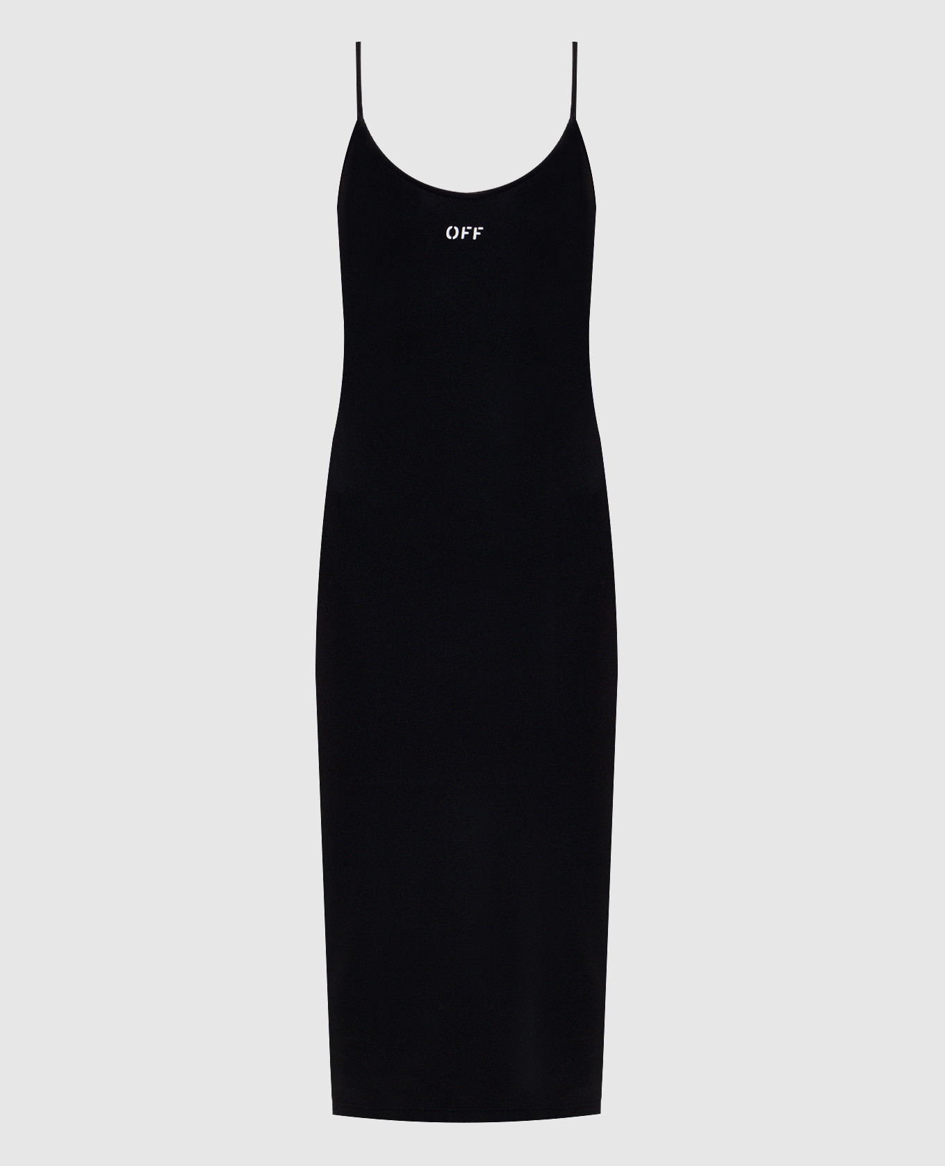 Black midi dress with contrasting OFF logo Off-White
Black midi dress with contrasting OFF logo Off-White