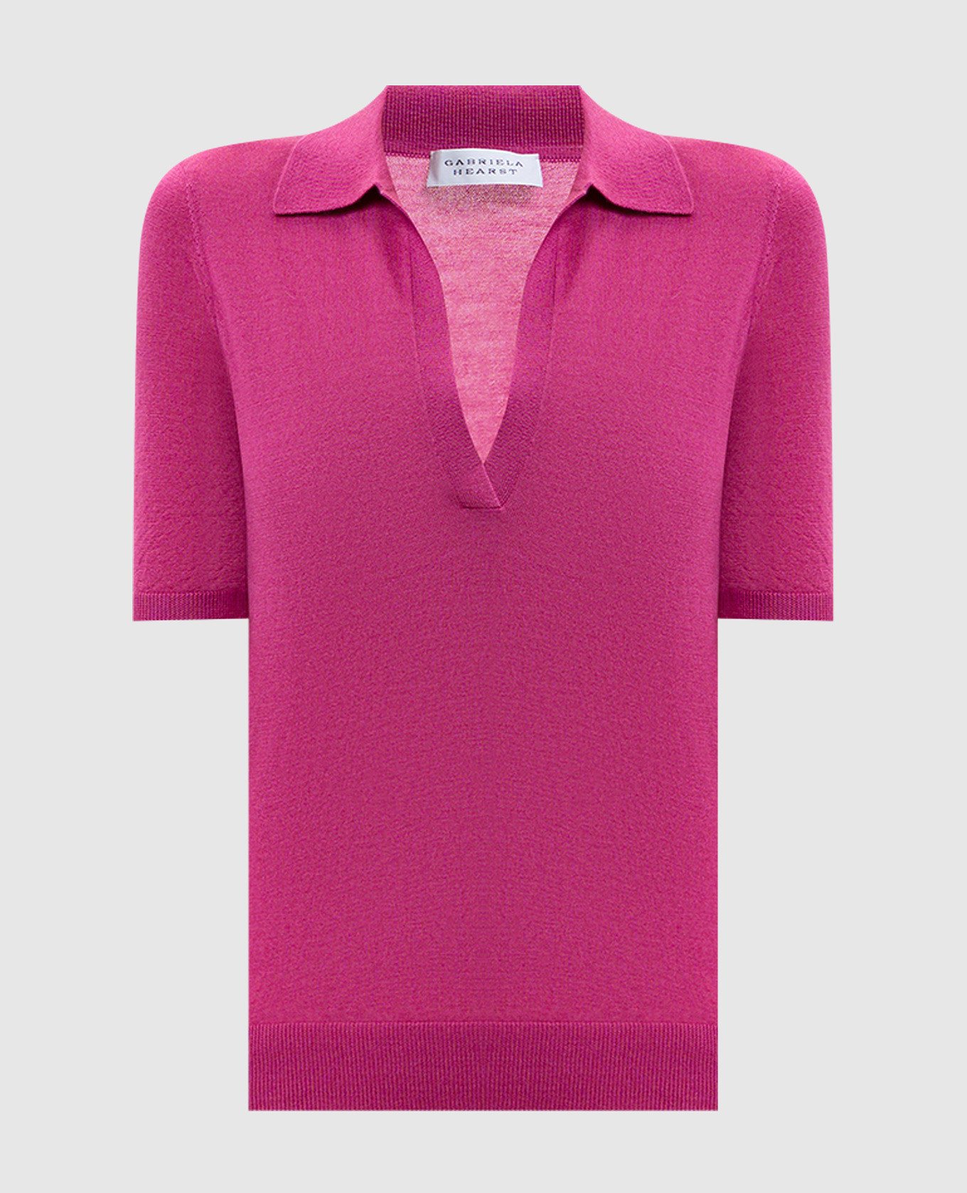 Frank pink cashmere and silk top Gabriela Hearst
Frank pink cashmere and silk top Gabriela Hearst