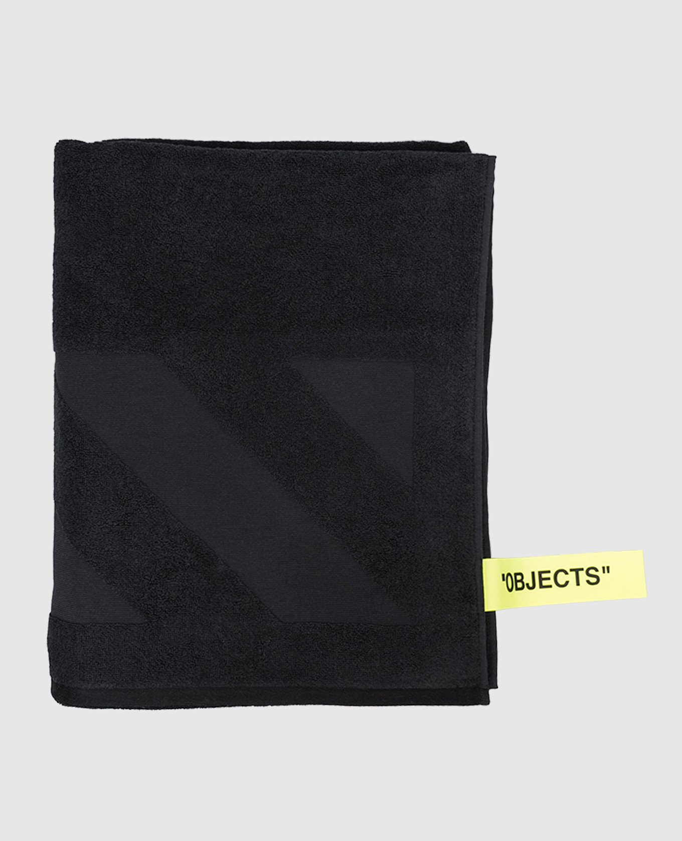 Black terry towel with print Off-White
Black terry towel with print Off-White