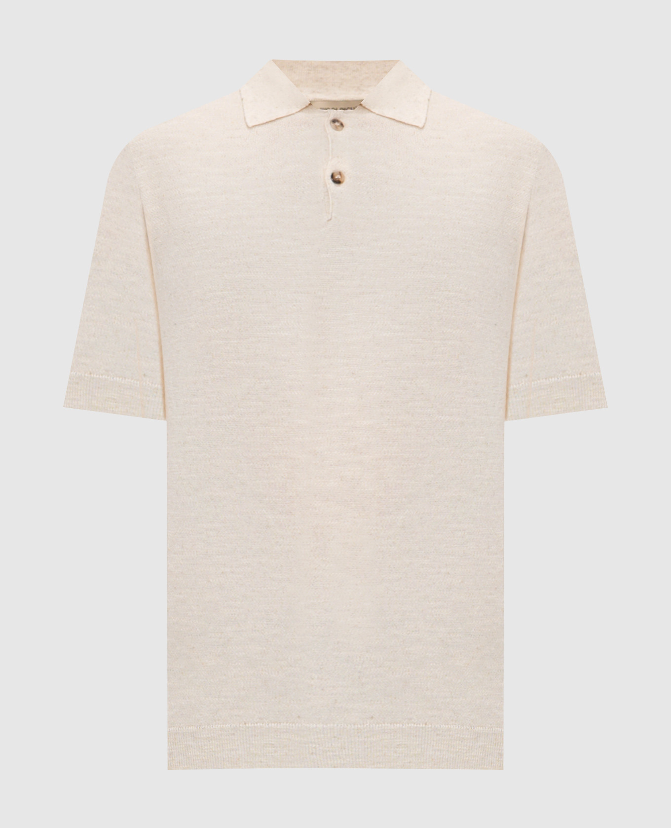 Beige polo with linen Woolrich
Beige polo with linen Woolrich
