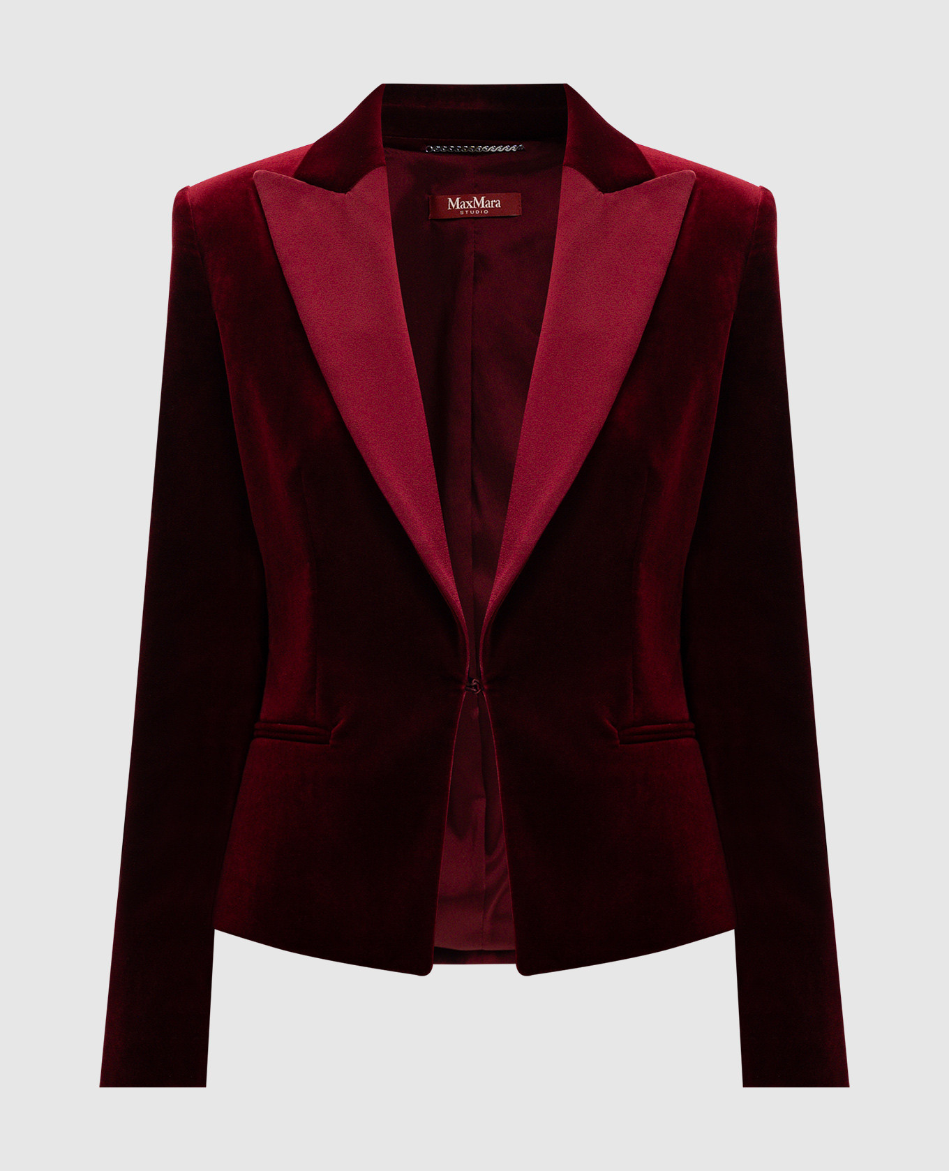 Red velvet jacket Eolie Max Mara
Red velvet jacket Eolie Max Mara